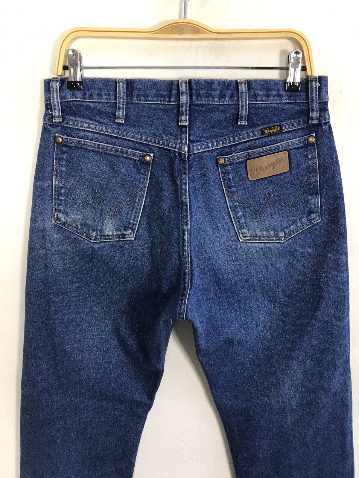 Vintage × Wrangler Vintage Wrangler Workwear Light Wash Jeans Size US 32 / EU 48 - 10 Thumbnail