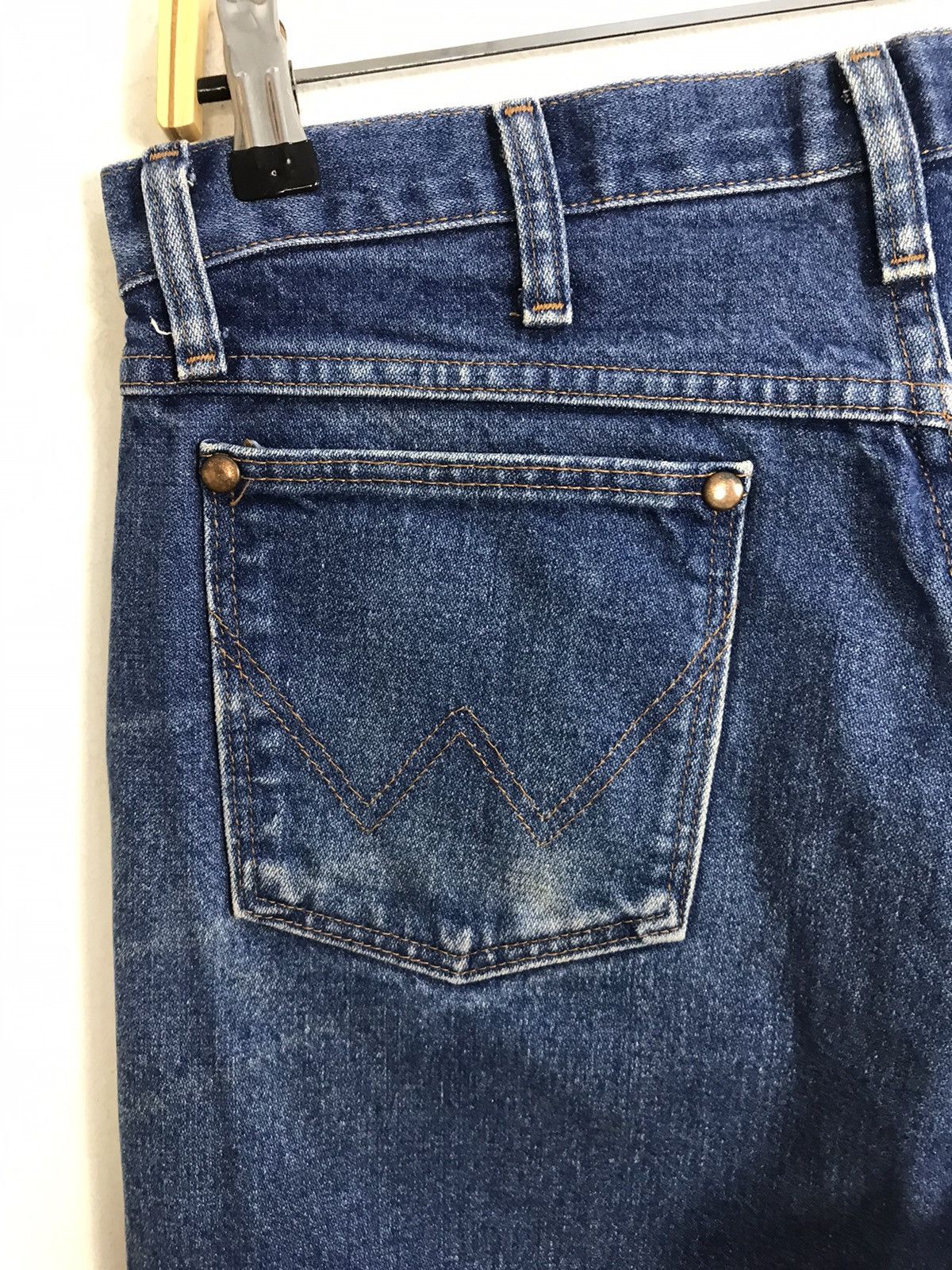 Vintage × Wrangler Vintage Wrangler Workwear Light Wash Jeans Size US 32 / EU 48 - 12 Thumbnail