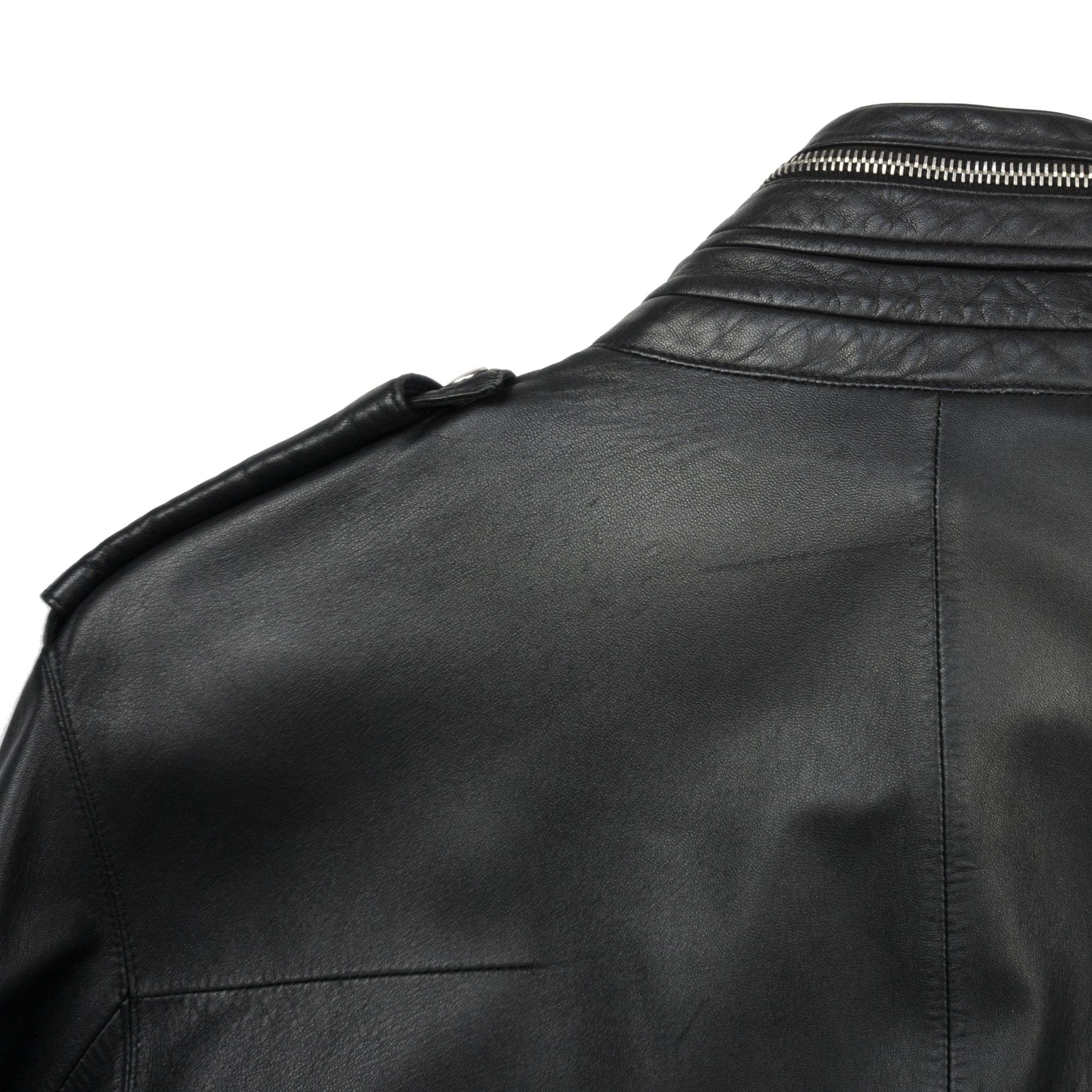 Dior × Hedi Slimane Dior Homme SS03 "Follow Me" Biker Leather Jacket Size US S / EU 44-46 / 1 - 2 Thumbnail