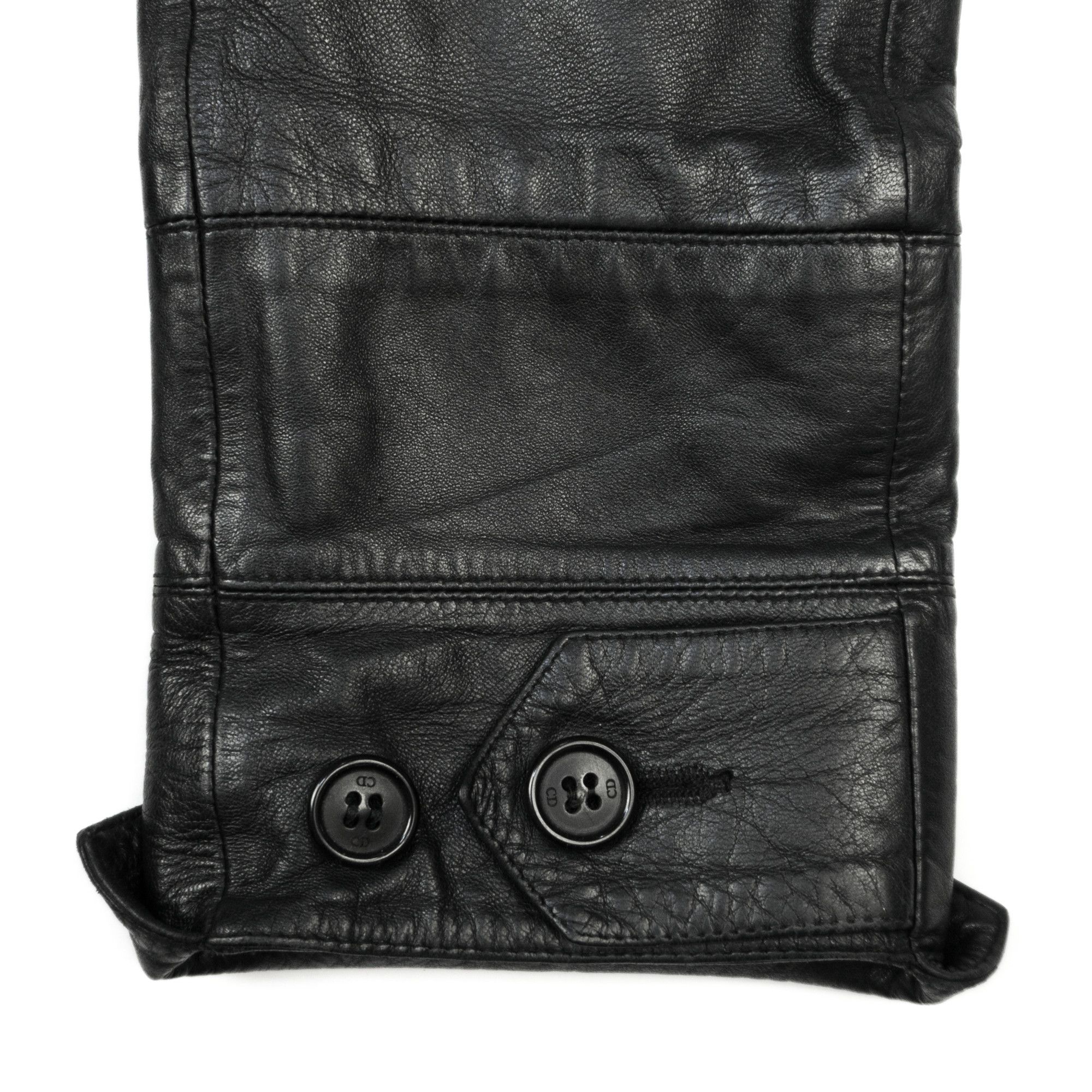 Dior × Hedi Slimane Dior Homme SS03 "Follow Me" Biker Leather Jacket Size US S / EU 44-46 / 1 - 3 Thumbnail