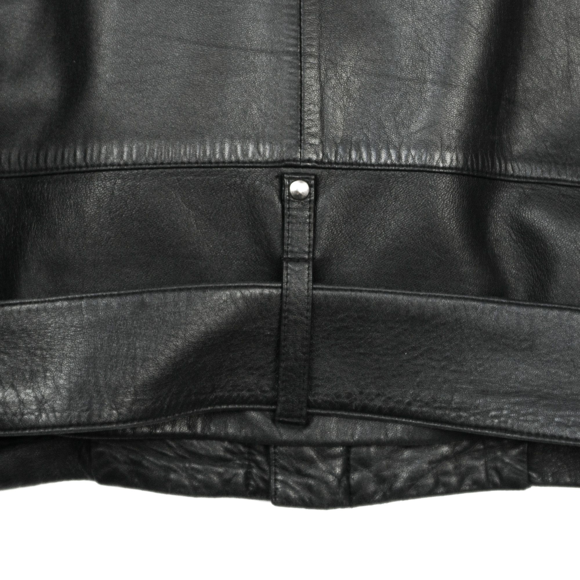 Dior × Hedi Slimane Dior Homme SS03 "Follow Me" Biker Leather Jacket Size US S / EU 44-46 / 1 - 8 Thumbnail