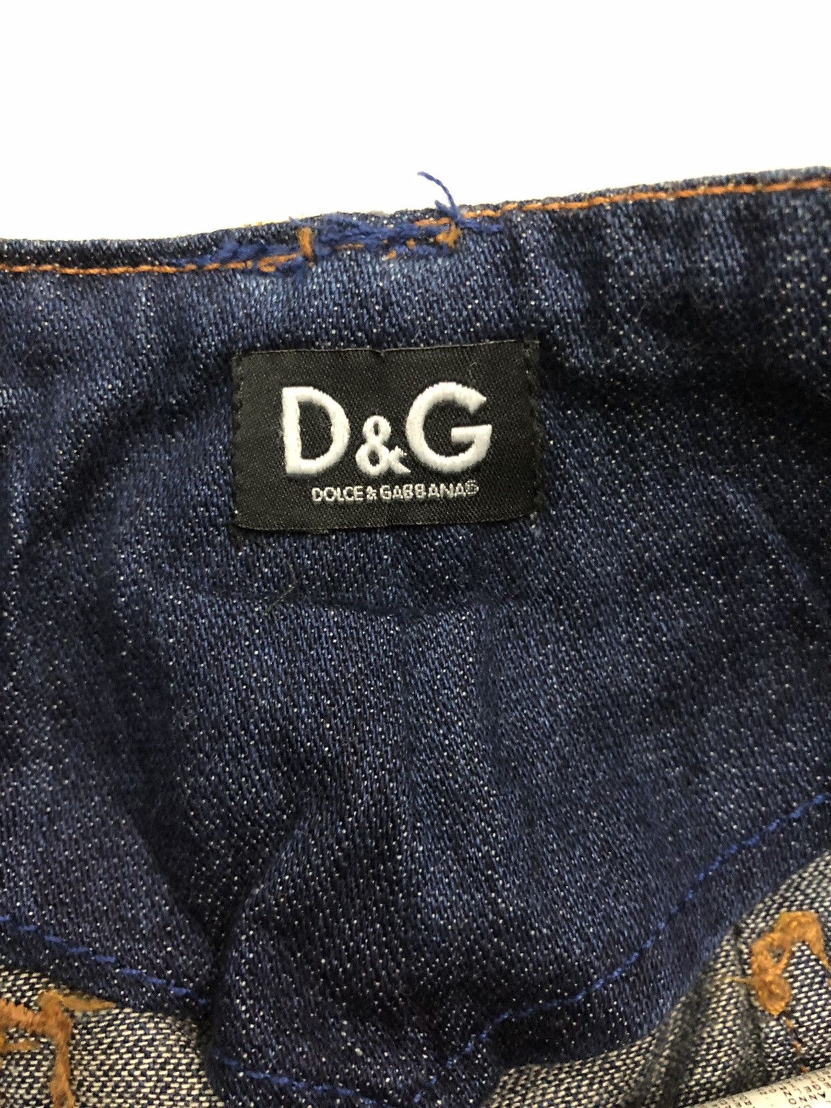 Dolce & Gabbana Dolce & Gabana Denim Skirt Size US 27 - 8 Thumbnail