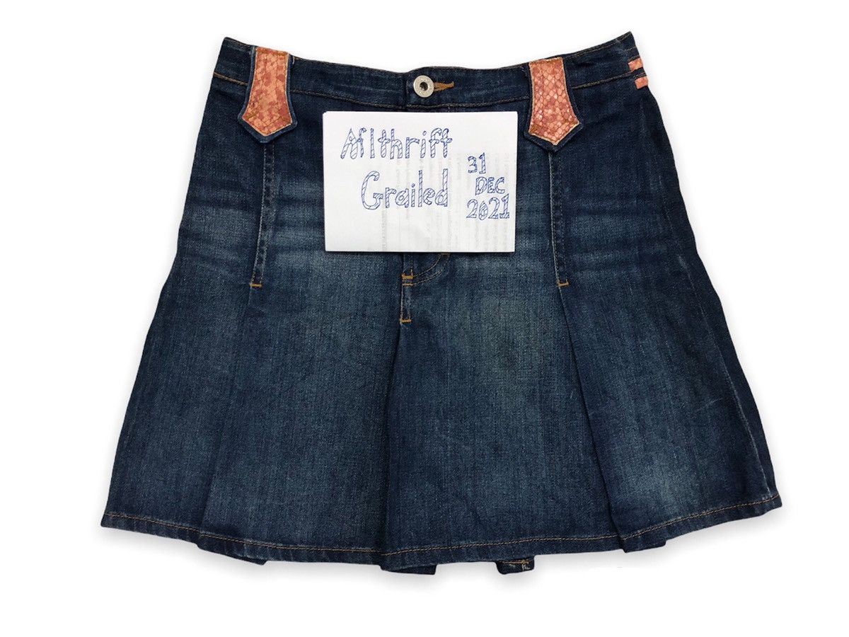 Dolce & Gabbana Dolce & Gabana Denim Skirt Size US 27 - 2 Thumbnail