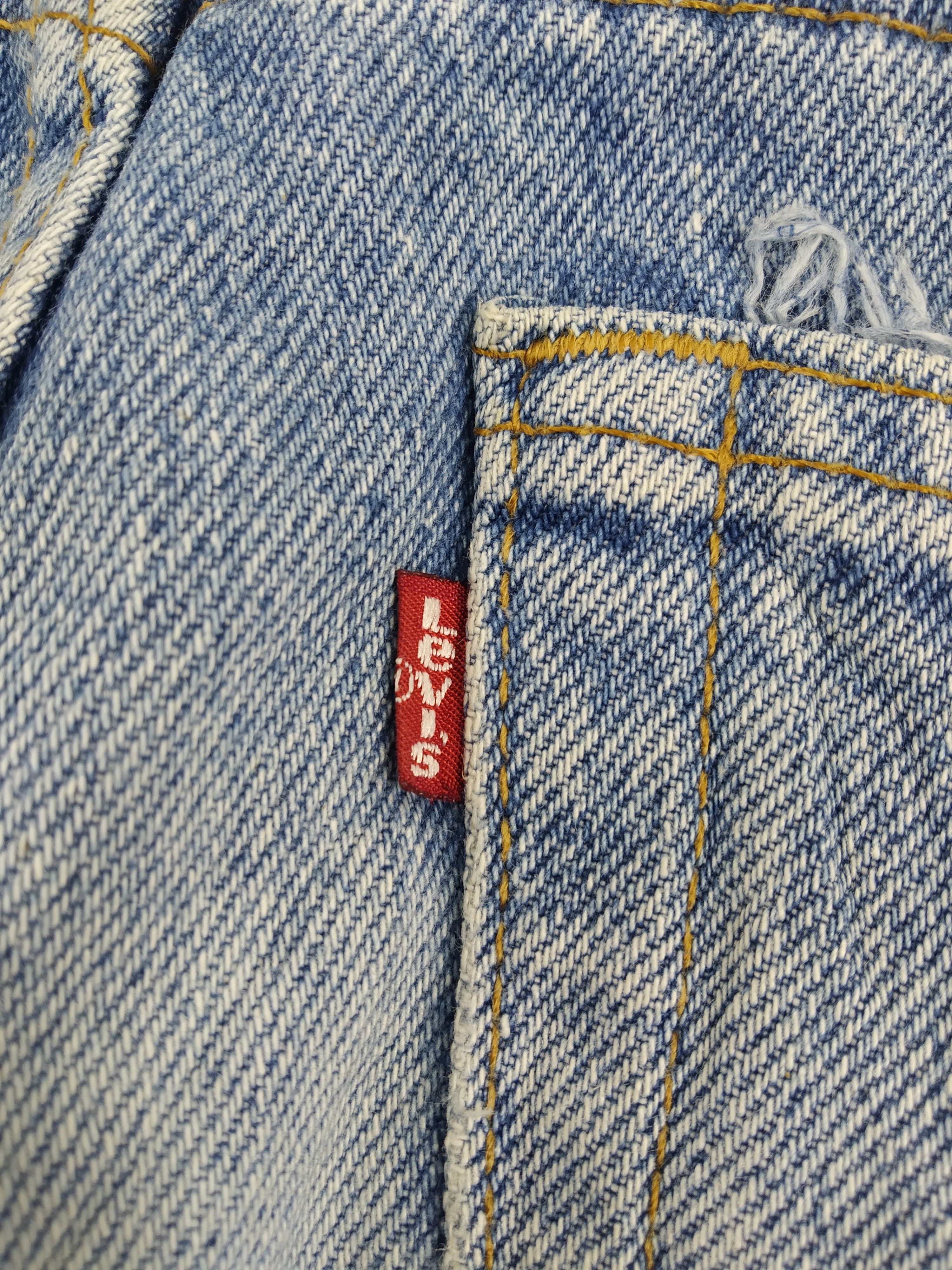 Levi's W32 Vintage Levi's 505 Stone Wash Grunge Distressed Jeans Size US 32 / EU 48 - 9 Thumbnail