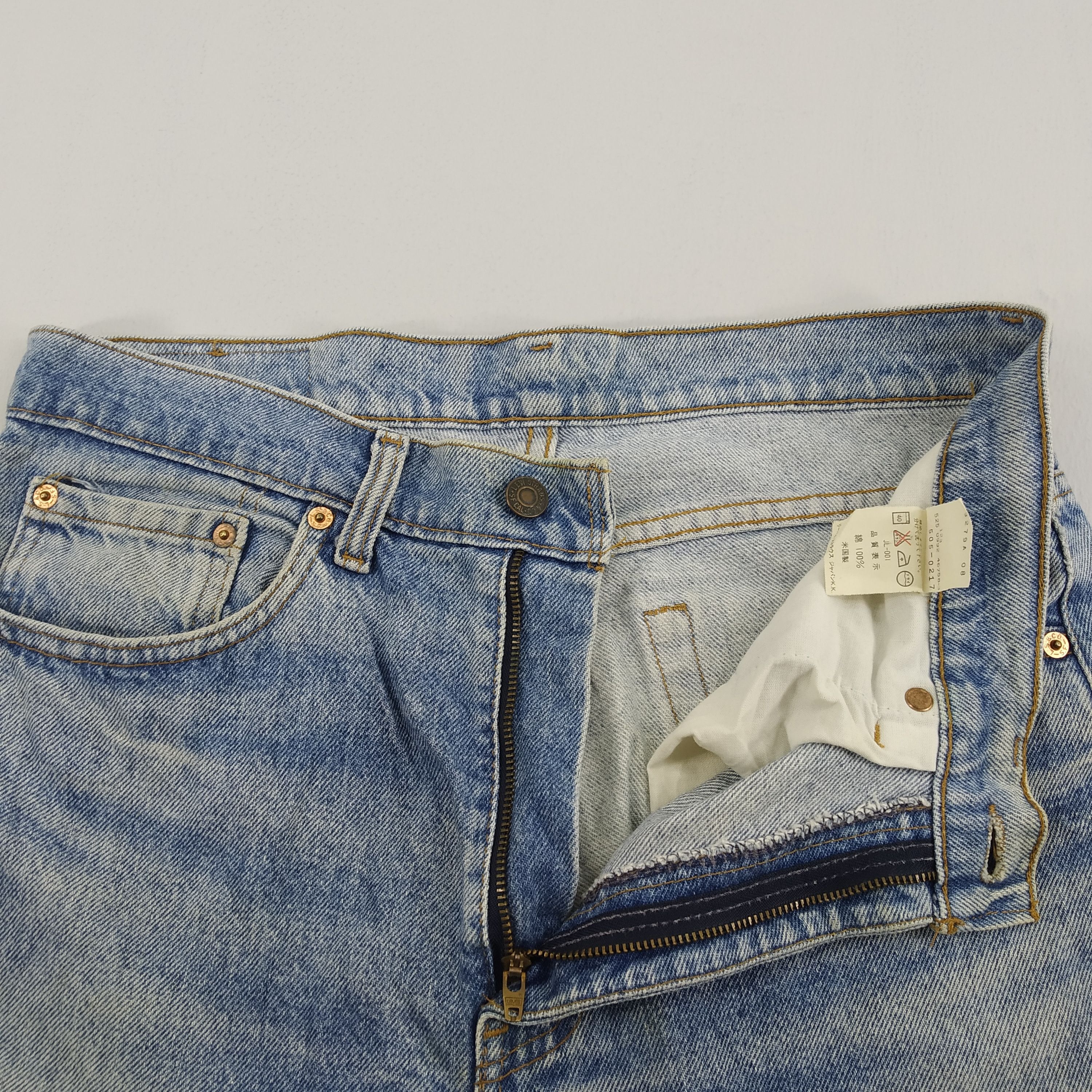 Levi's W32 Vintage Levi's 505 Stone Wash Grunge Distressed Jeans Size US 32 / EU 48 - 8 Thumbnail