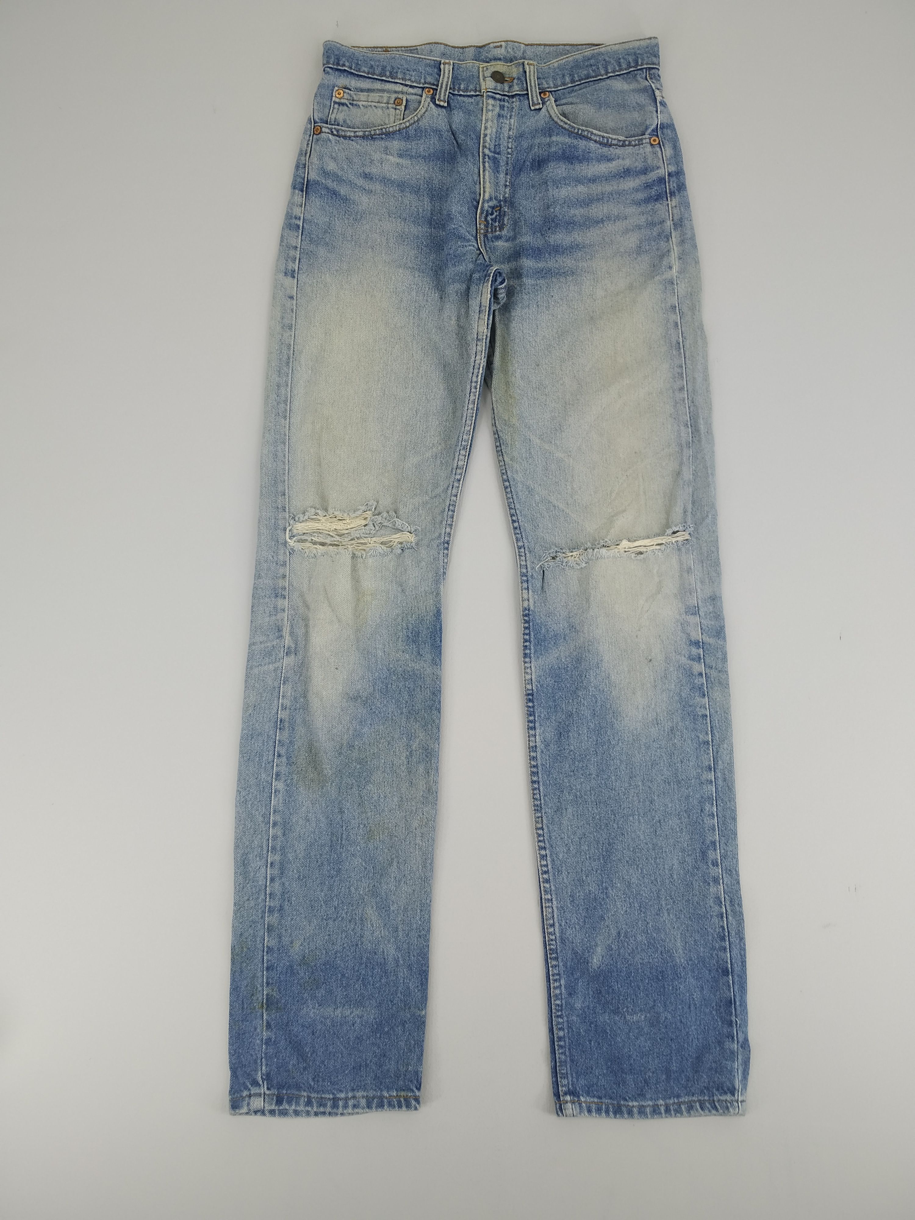 Levi's W32 Vintage Levi's 505 Stone Wash Grunge Distressed Jeans Size US 32 / EU 48 - 2 Thumbnail
