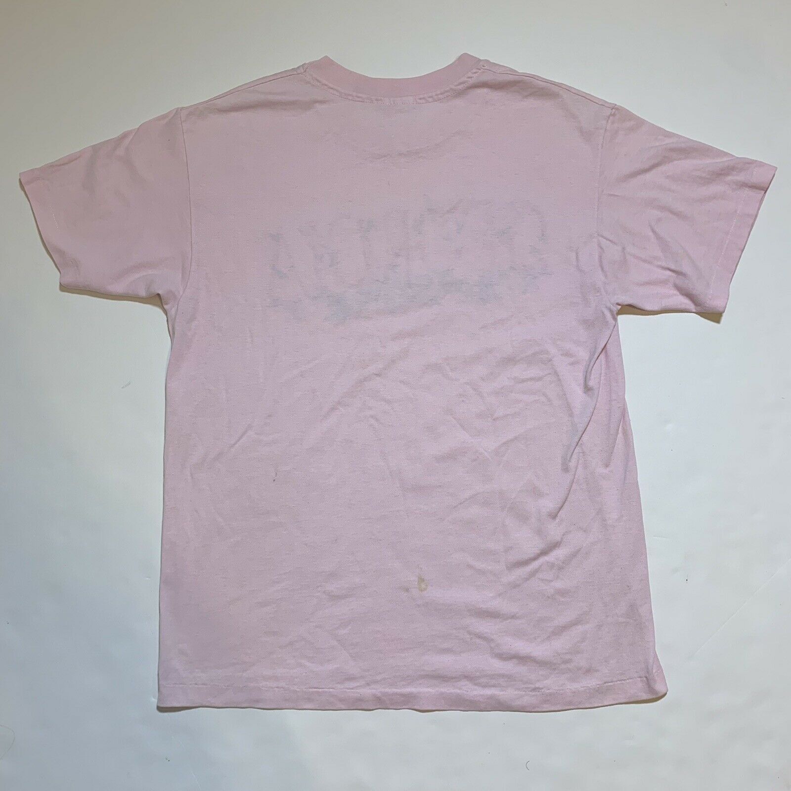 Vintage Vintage 90s Georgia Single Stitch 50/50 Pink T-Shirt Medium Size US M / EU 48-50 / 2 - 7 Thumbnail