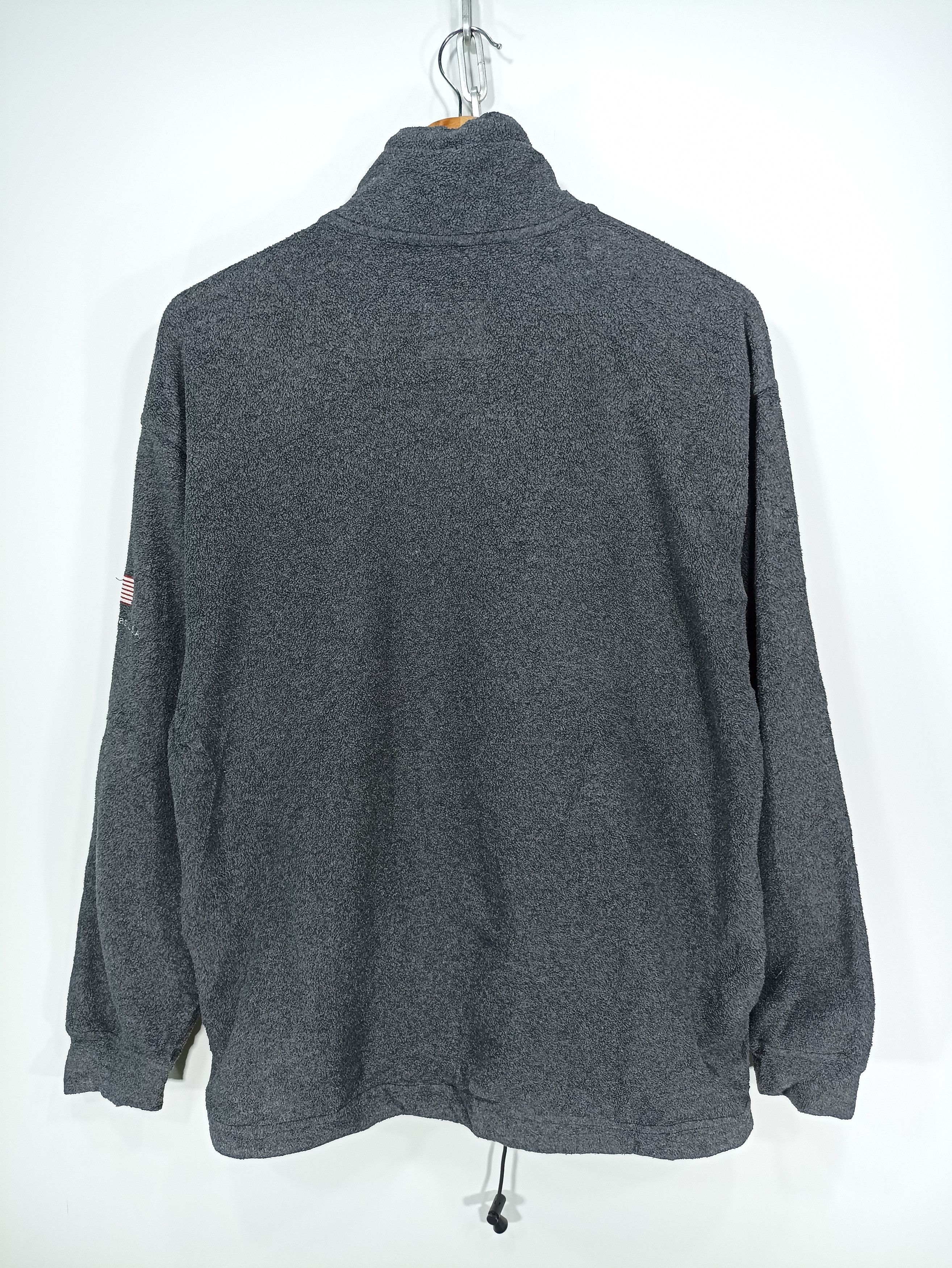 Beverly Hills Polo Club × Vintage Vintage Beverly Hills Polo Club Fleece Snapper Button neck Size US M / EU 48-50 / 2 - 3 Thumbnail