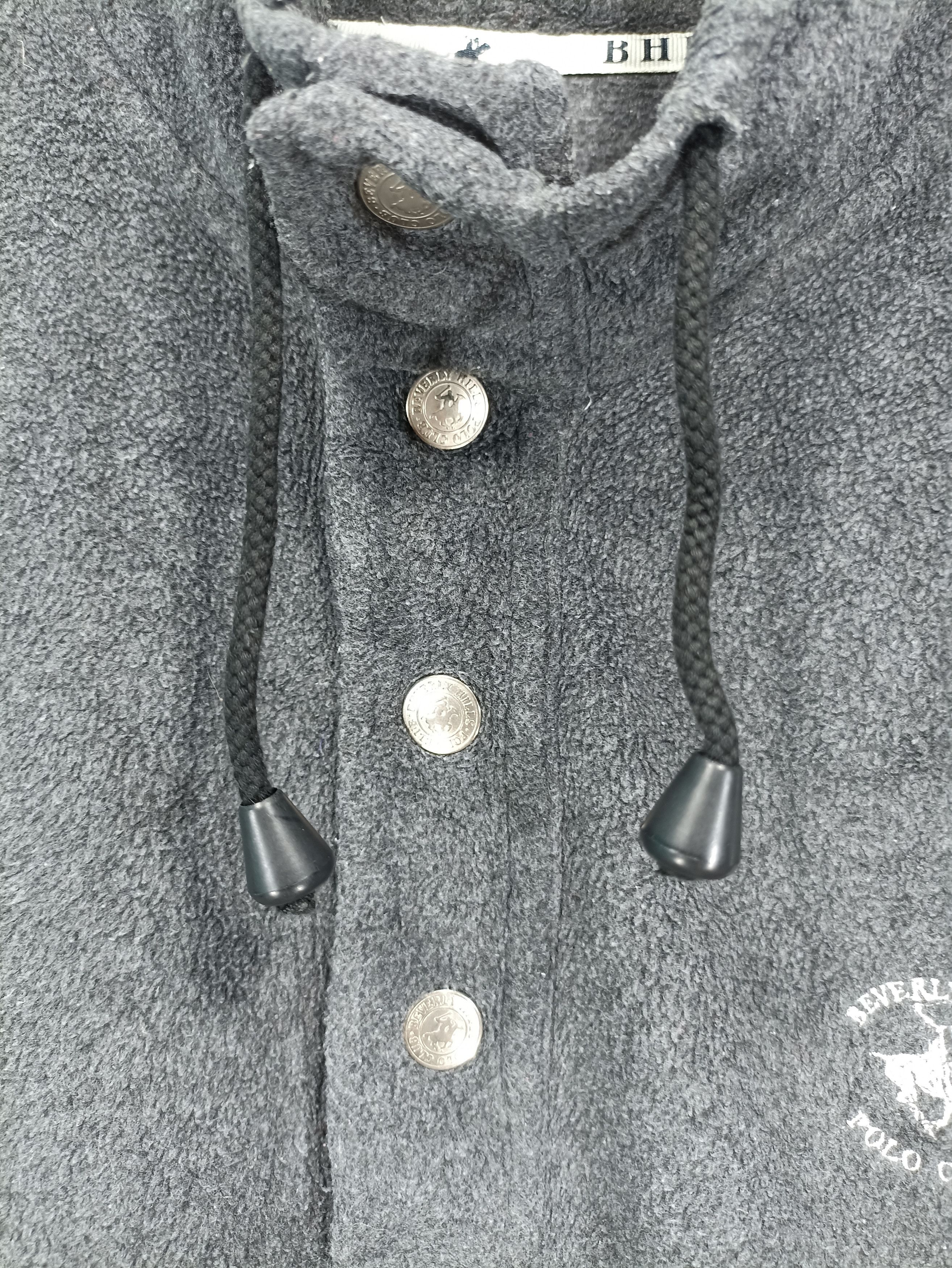 Beverly Hills Polo Club × Vintage Vintage Beverly Hills Polo Club Fleece Snapper Button neck Size US M / EU 48-50 / 2 - 2 Thumbnail