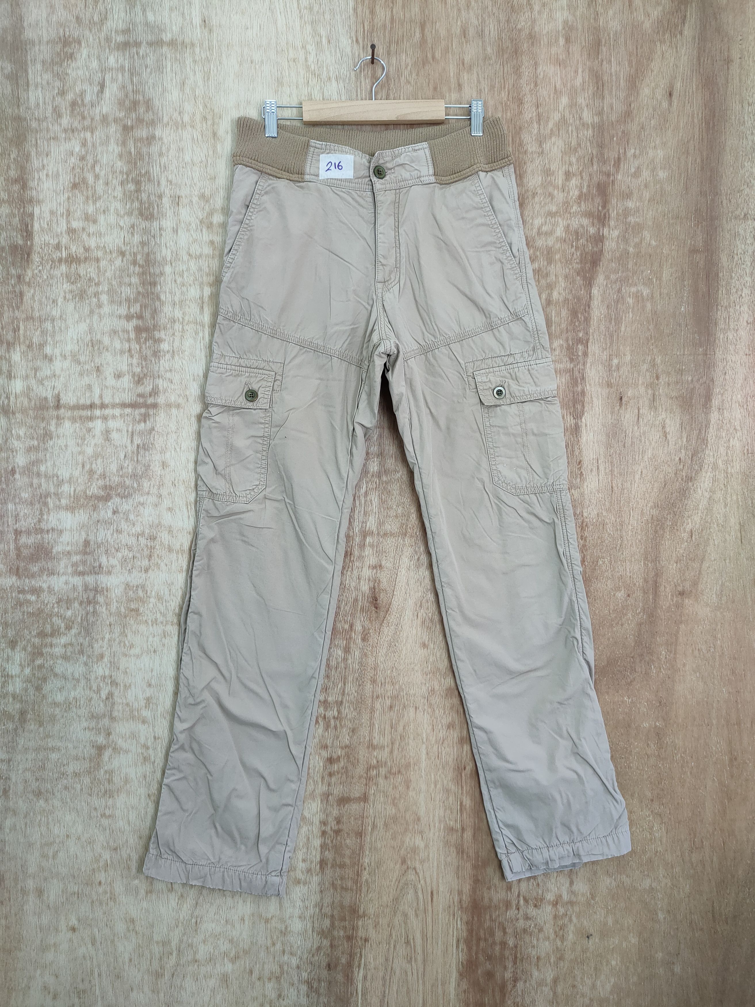 Vintage DLL kurasufuku japan utility hiking track cargo pants #216 Size US 27 - 1 Thumbnail
