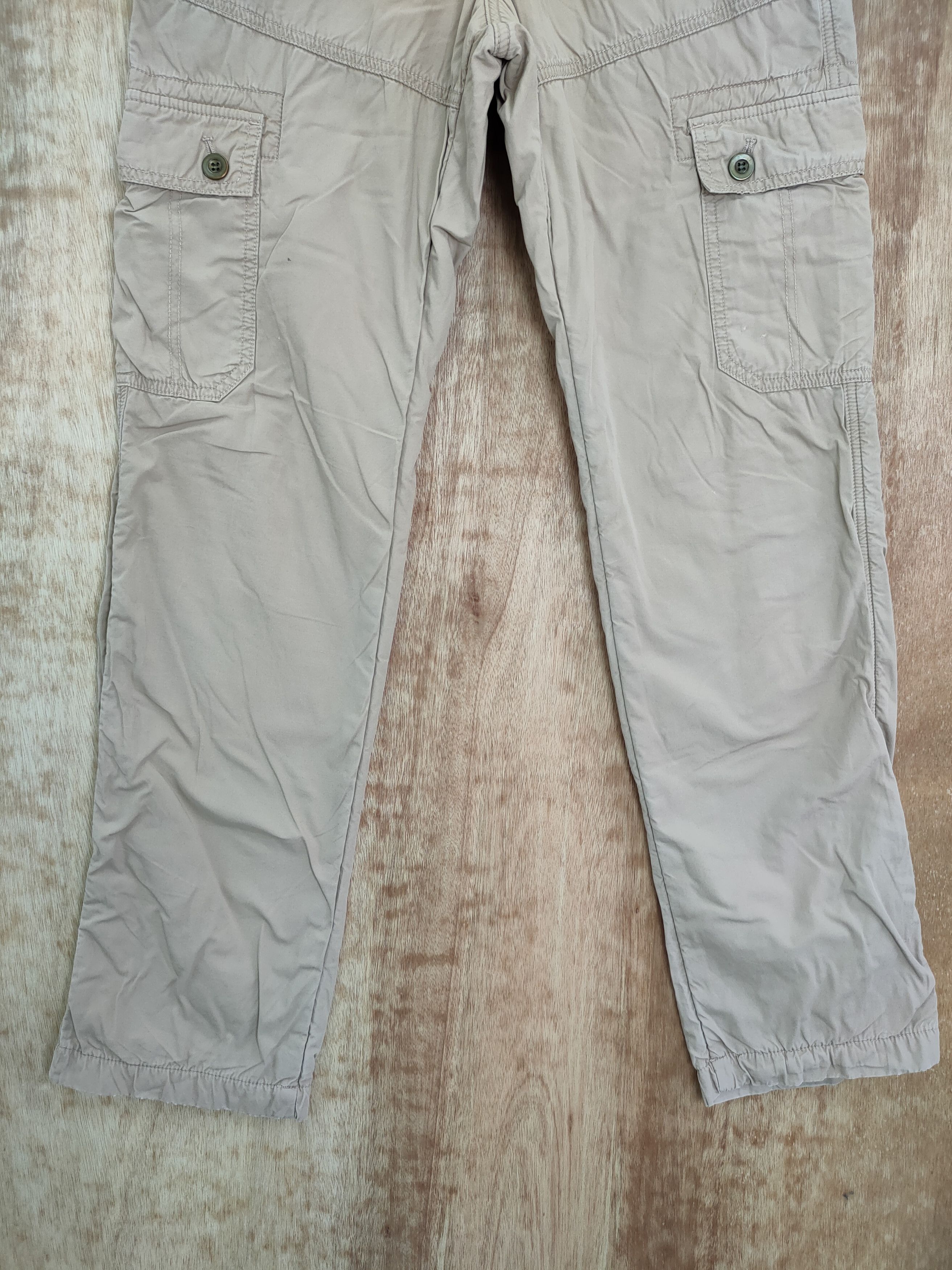 Vintage DLL kurasufuku japan utility hiking track cargo pants #216 Size US 27 - 2 Thumbnail