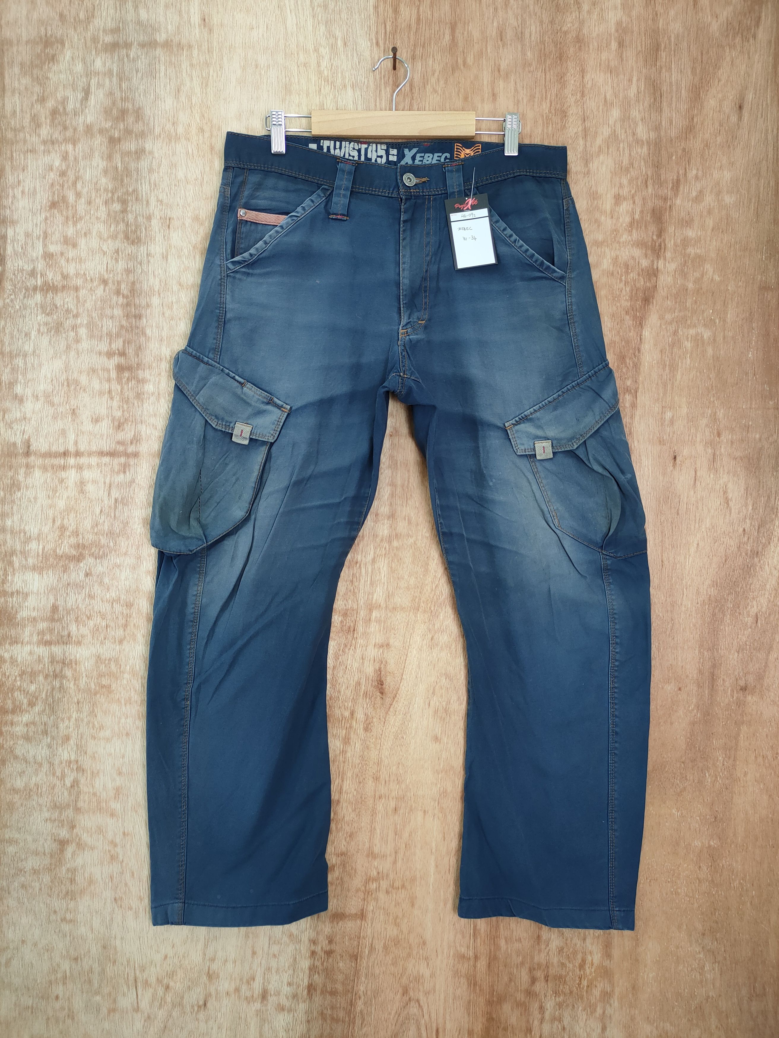 Japanese Brand DLL xebec twist multipocket tactical cargo pants #46-092 Size US 32 / EU 48 - 1 Thumbnail
