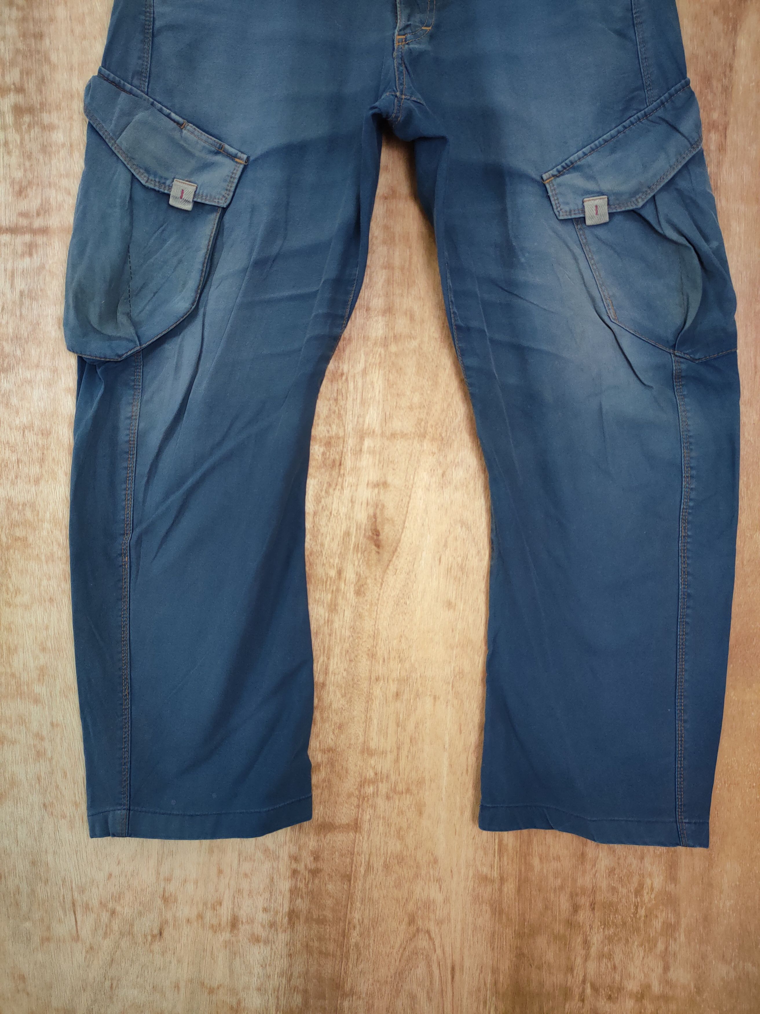 Japanese Brand DLL xebec twist multipocket tactical cargo pants #46-092 Size US 32 / EU 48 - 2 Thumbnail