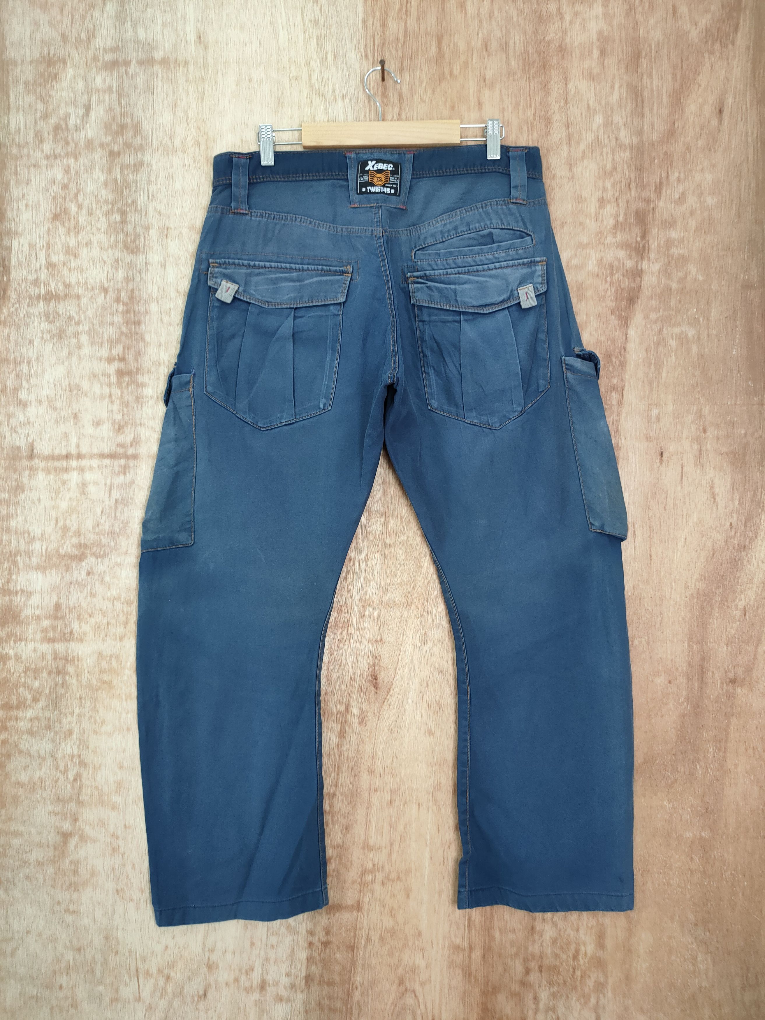 Japanese Brand DLL xebec twist multipocket tactical cargo pants #46-092 Size US 32 / EU 48 - 5 Thumbnail