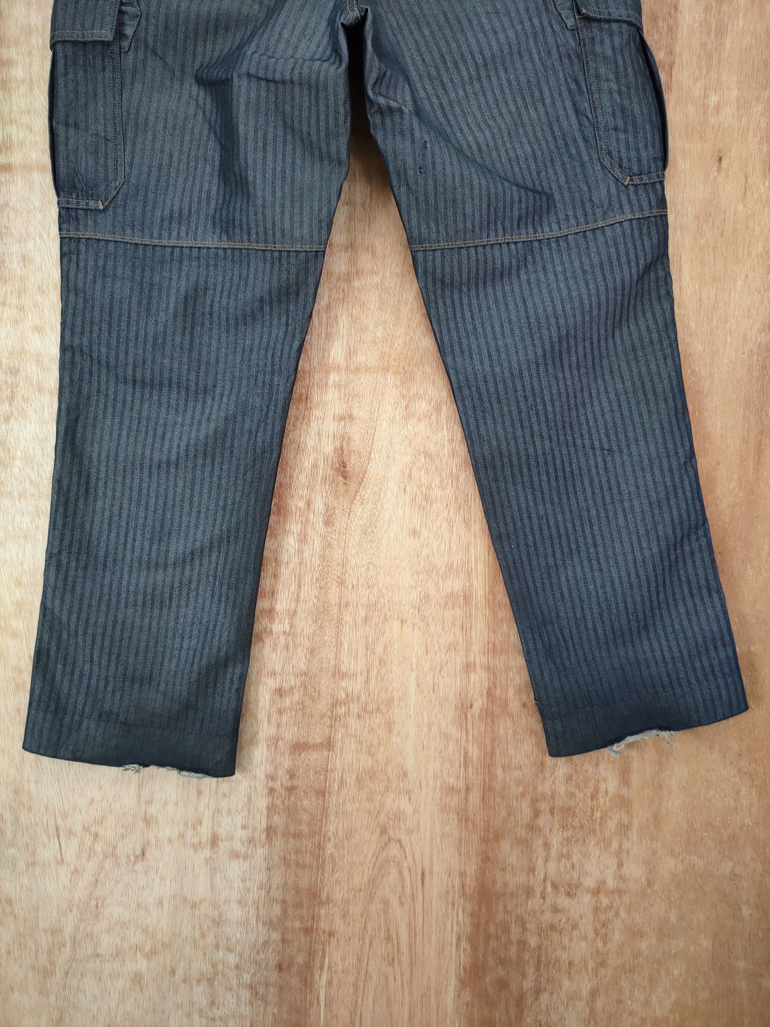 Japanese Brand DLL Burtle black multi pocket cargo worker pants #46-270A Size US 33 - 9 Thumbnail