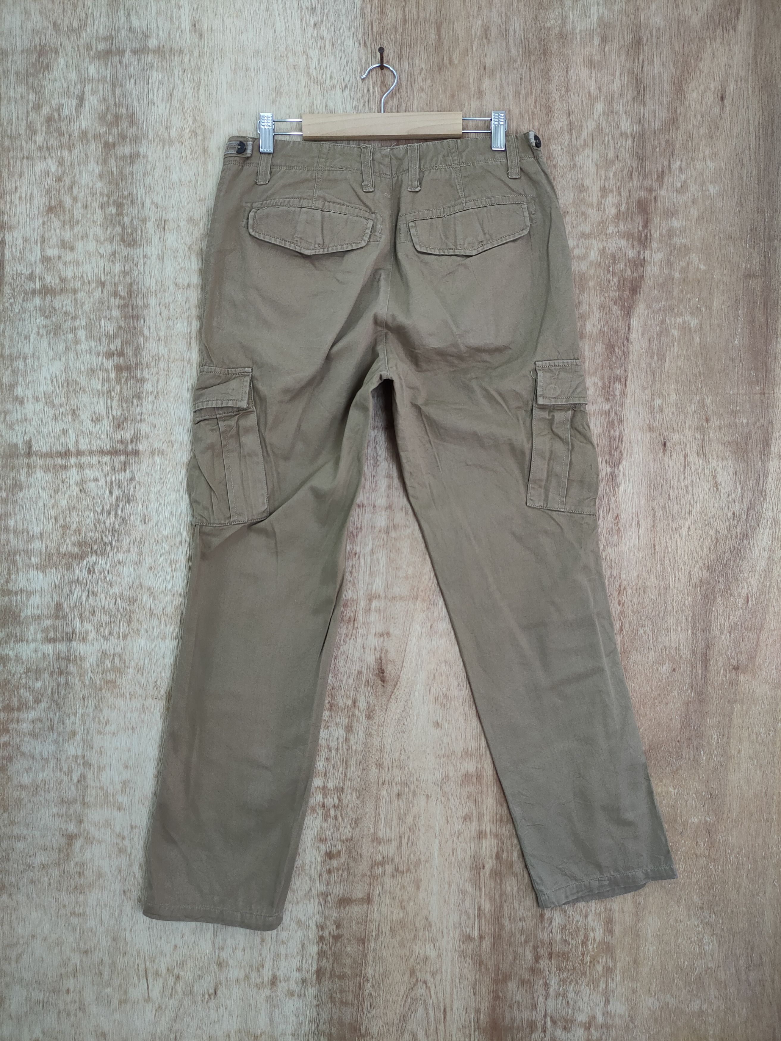Japanese Brand DL Hum brown multipocket tactical cargo pants #289 Size US 30 / EU 46 - 6 Thumbnail