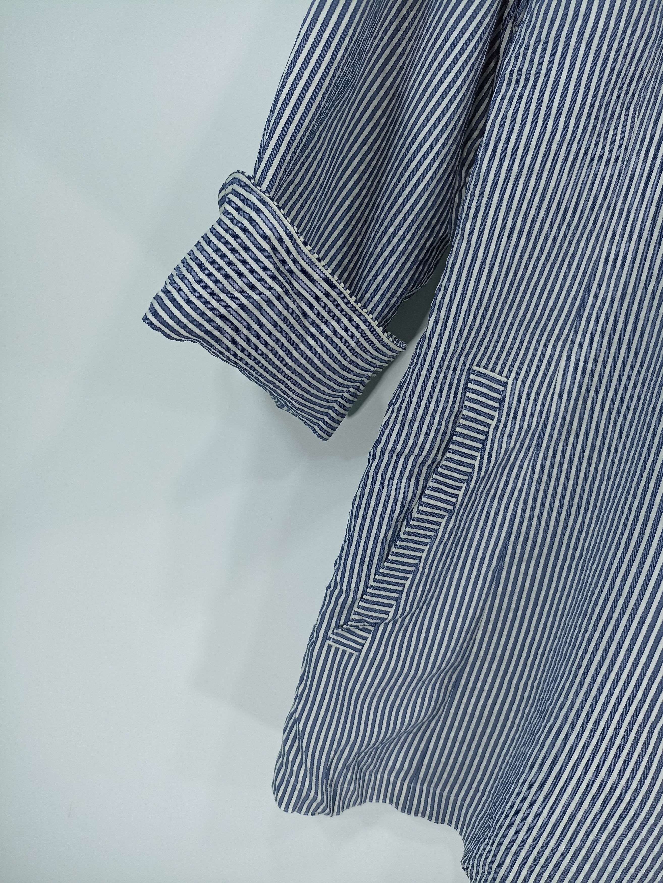 Designer × Japanese Brand × Vintage Vintage Leilian Hickory Stripe Button Up Size US S / EU 44-46 / 1 - 2 Thumbnail