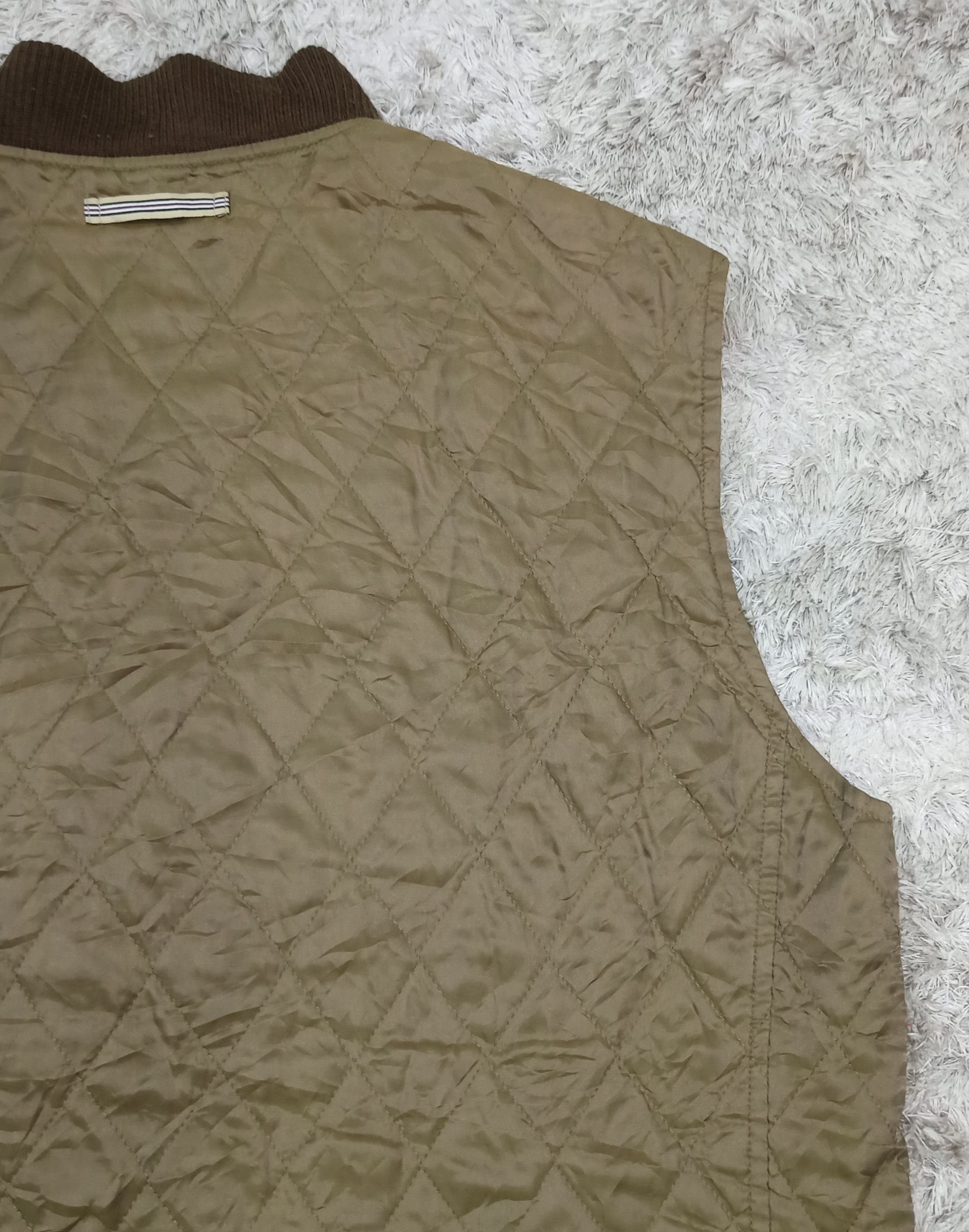 Burberry Burberry London Quilted Vest Jacket Size US XL / EU 56 / 4 - 12 Thumbnail