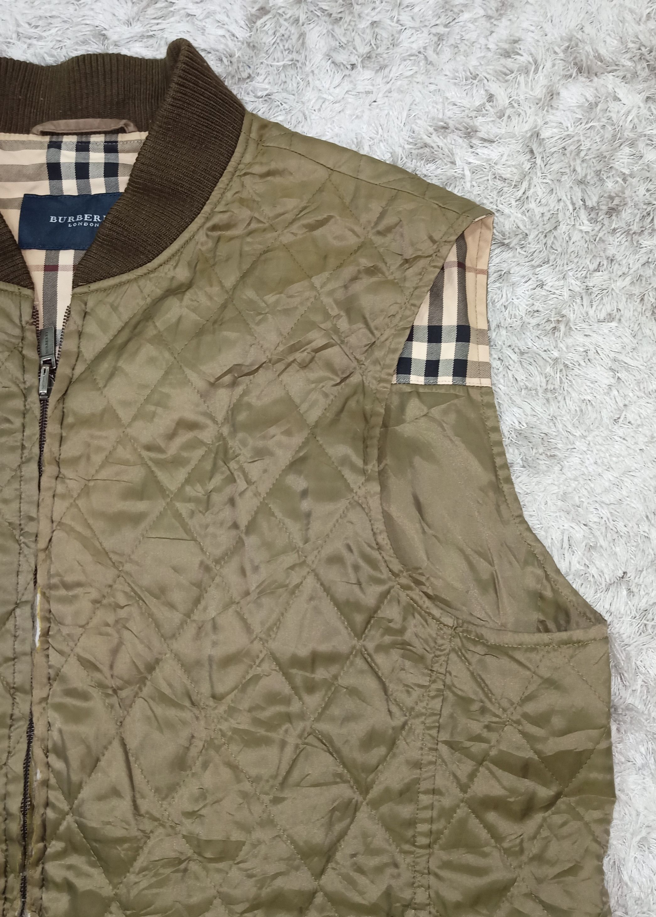 Burberry Burberry London Quilted Vest Jacket Size US XL / EU 56 / 4 - 3 Thumbnail