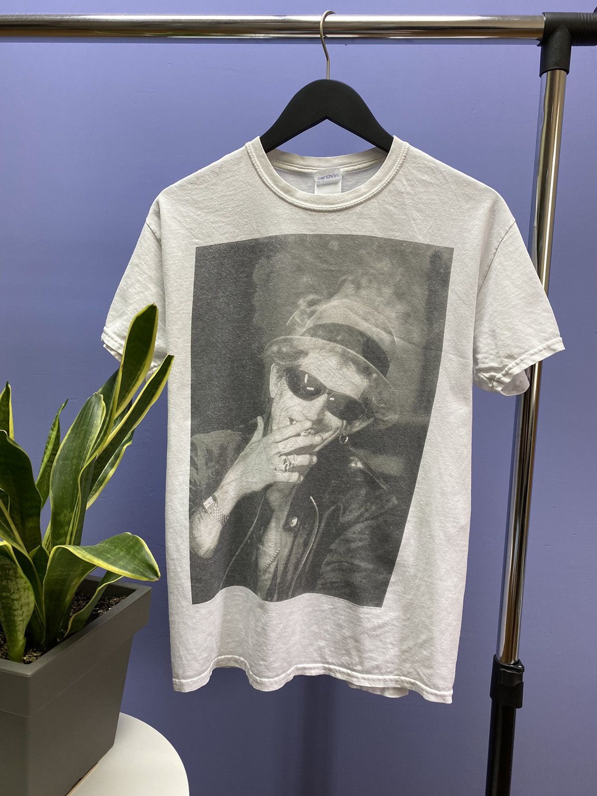 Keith Richards Smoking The Rolling Stones Band T Shirt