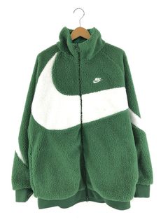 Nike Big Swoosh Reversible Fleece Jacket | Grailed