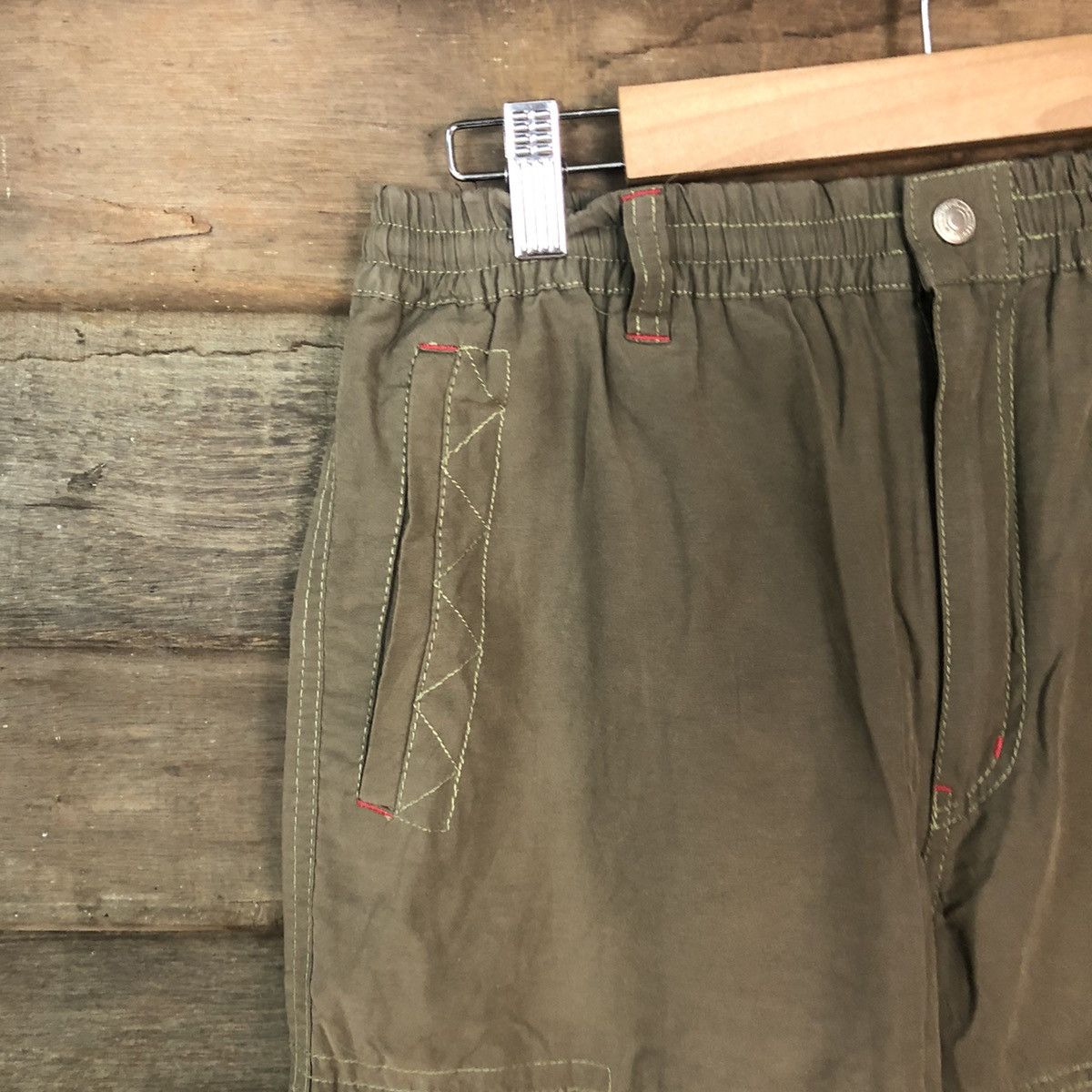 Japanese Brand LL John Brown hiking track multipocket Cargo Pants #2834 Size US 26 / EU 42 - 4 Thumbnail