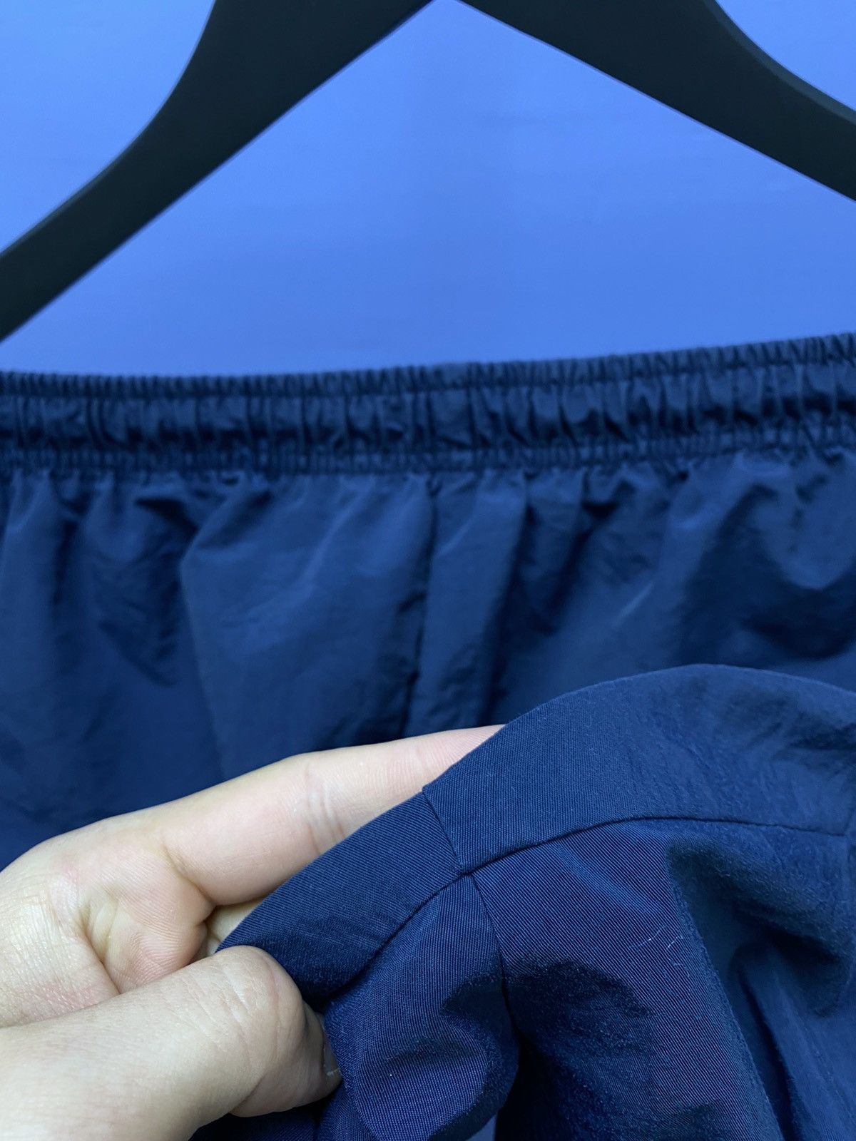 Nike × Vintage Vintage 90s Nike Blue Shorts Size XL Size US 34 / EU 50 - 7 Thumbnail