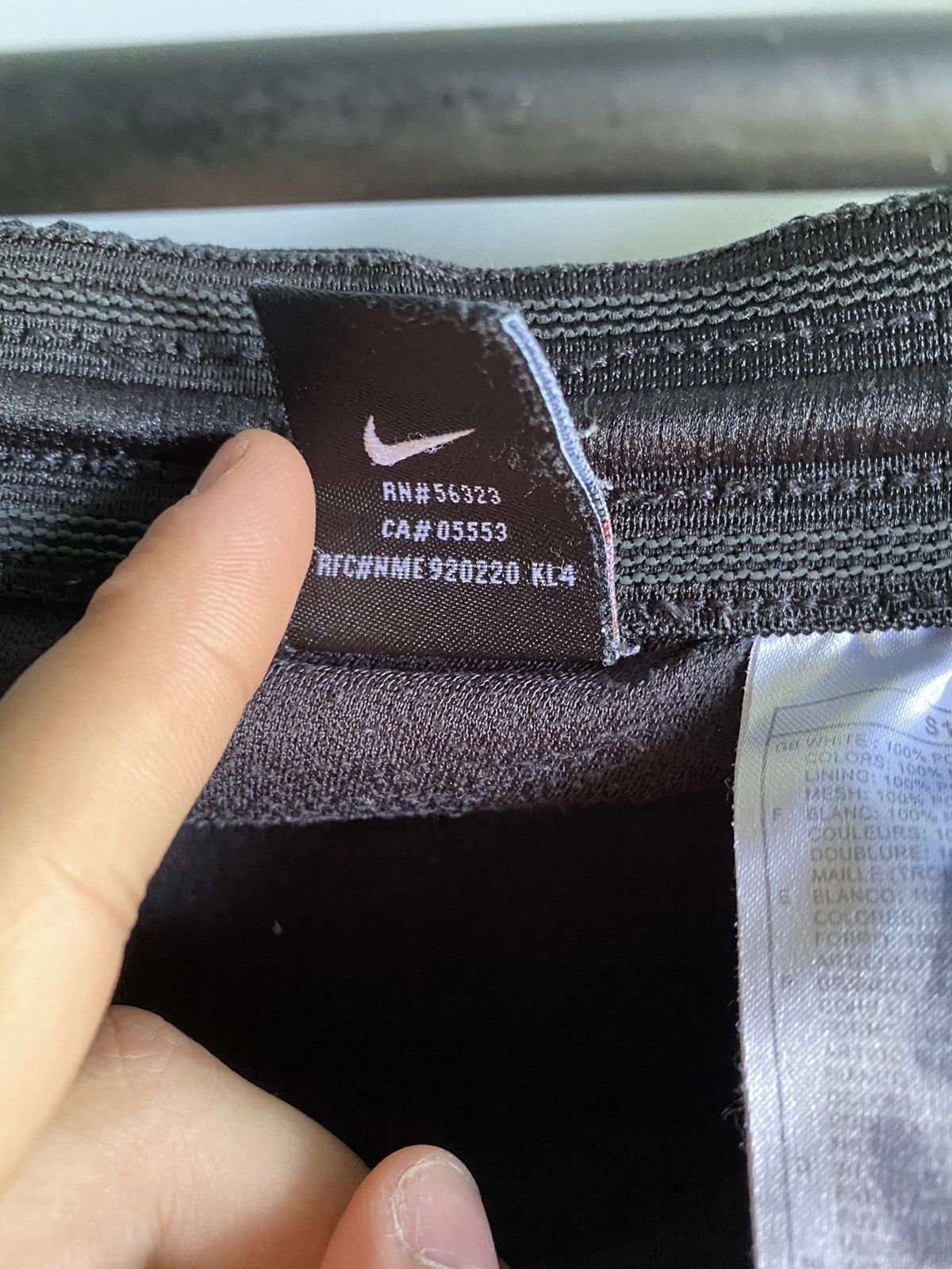 Nike × Vintage Nike Vintage Shorts 90’s Black Men’s XL size Logo Swoosh Size US 34 / EU 50 - 9 Thumbnail