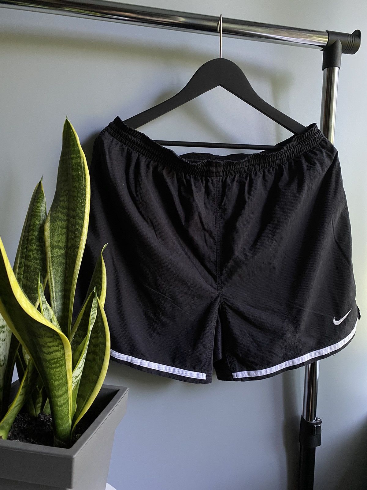Nike × Vintage Nike Vintage Shorts 90’s Black Men’s XL size Logo Swoosh Size US 34 / EU 50 - 3 Thumbnail