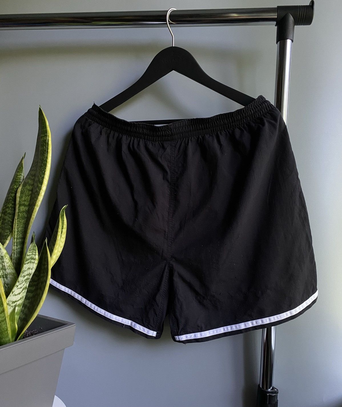 Nike × Vintage Nike Vintage Shorts 90’s Black Men’s XL size Logo Swoosh Size US 34 / EU 50 - 11 Thumbnail