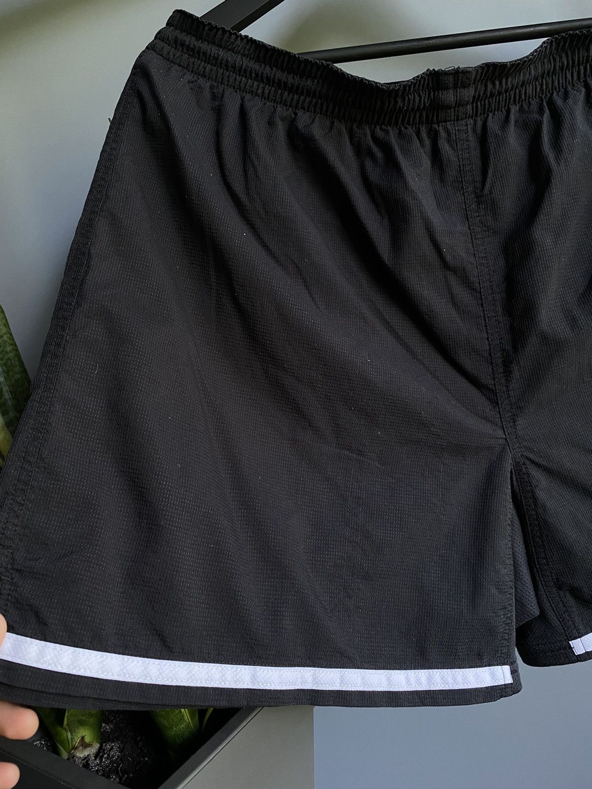 Nike × Vintage Nike Vintage Shorts 90’s Black Men’s XL size Logo Swoosh Size US 34 / EU 50 - 4 Thumbnail