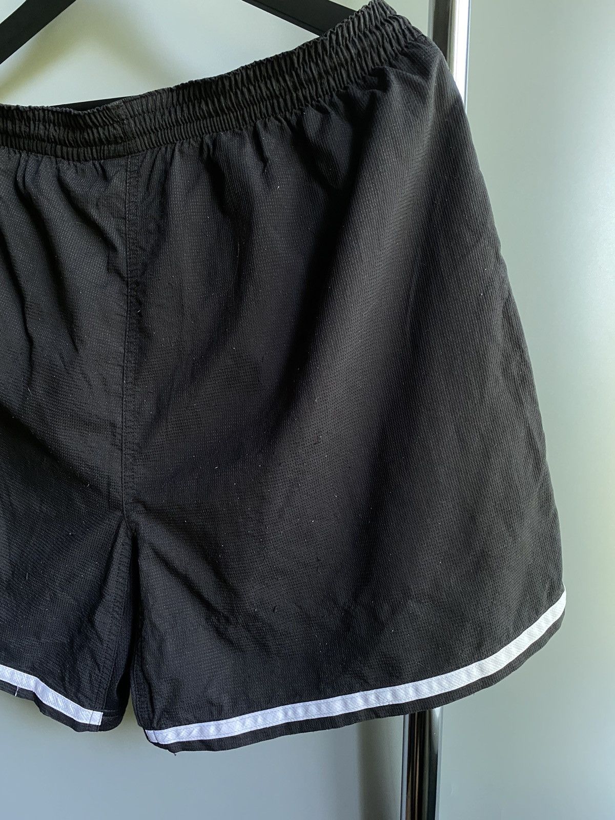 Nike × Vintage Nike Vintage Shorts 90’s Black Men’s XL size Logo Swoosh Size US 34 / EU 50 - 12 Thumbnail
