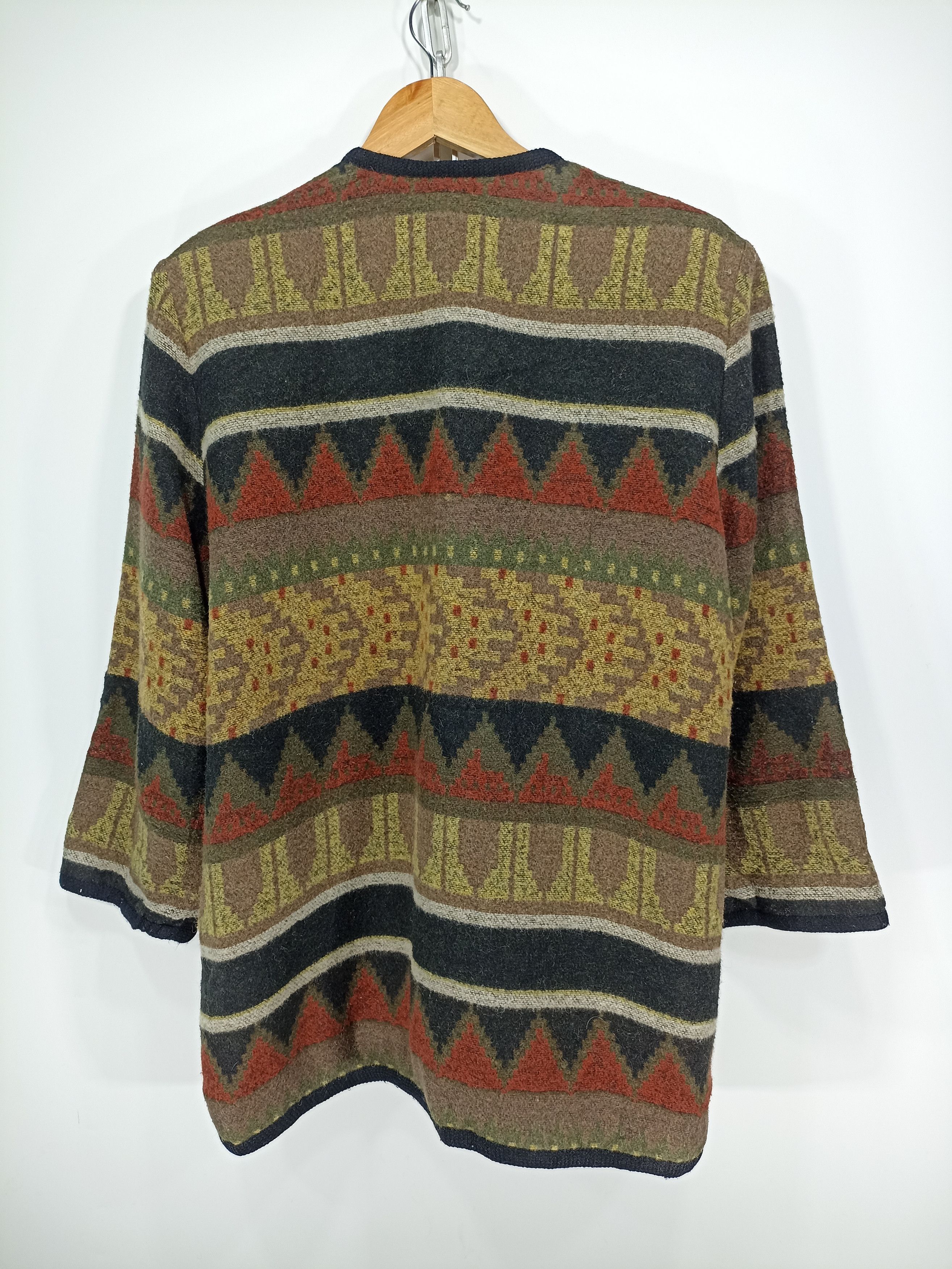 Japanese Brand × Vintage Vintage Japanese Elegance Fashion Wool Cardigan Button Size US M / EU 48-50 / 2 - 5 Thumbnail
