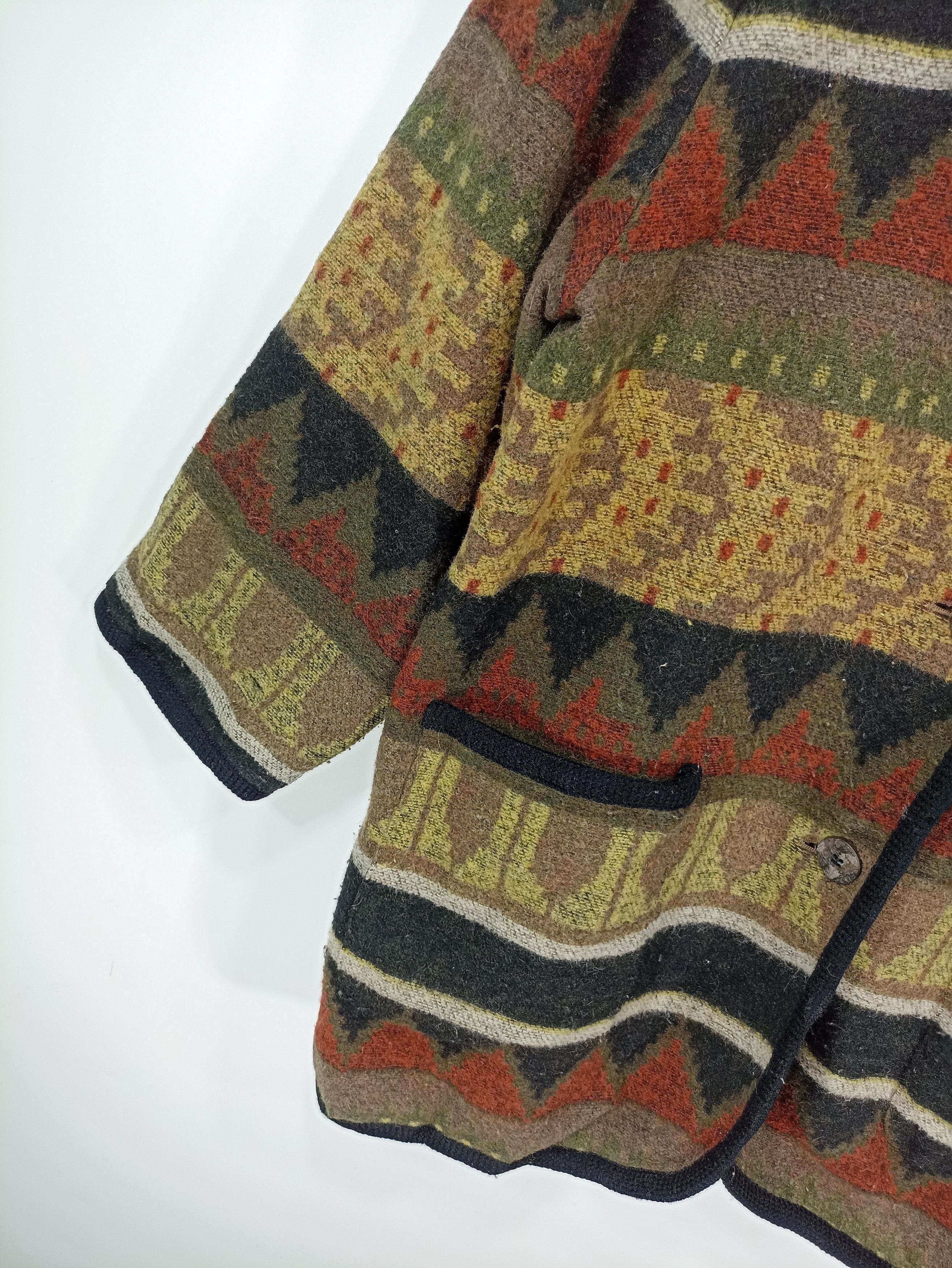 Japanese Brand × Vintage Vintage Japanese Elegance Fashion Wool Cardigan Button Size US M / EU 48-50 / 2 - 3 Thumbnail