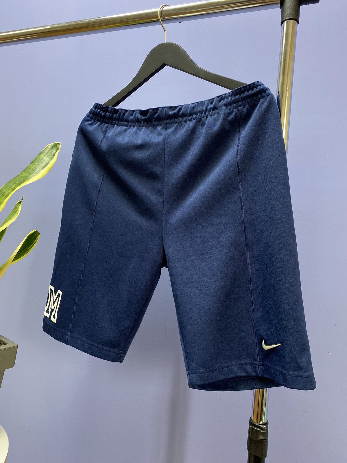 Nike × Vintage Vintage 90s Nike Michigan Shorts University Style Team Men’s Size US 32 / EU 48 - 2 Thumbnail