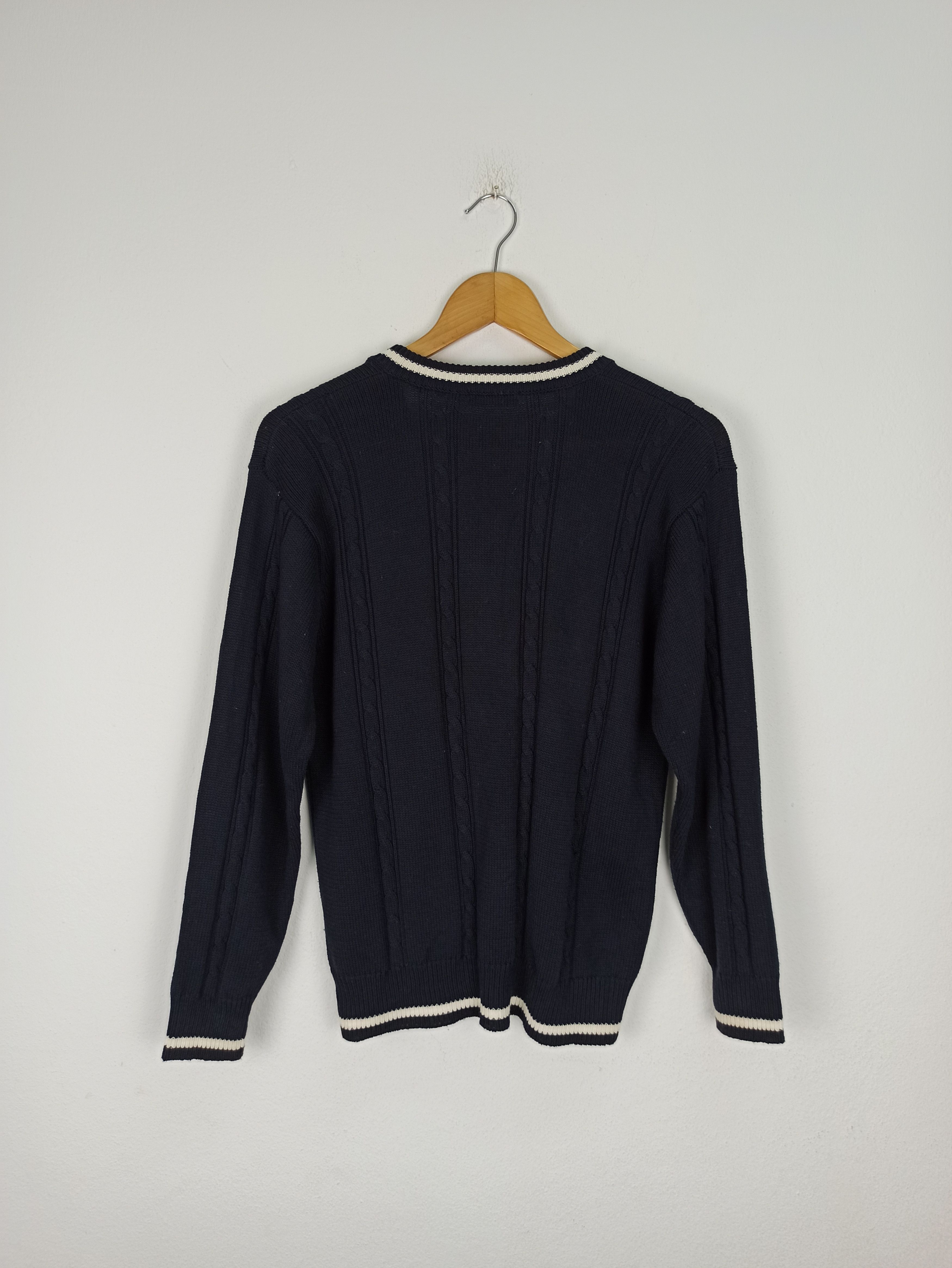 Aran Isles Knitwear Polo British Country Spirit BCS Knitwear Check (c44) Size US S / EU 44-46 / 1 - 5 Thumbnail