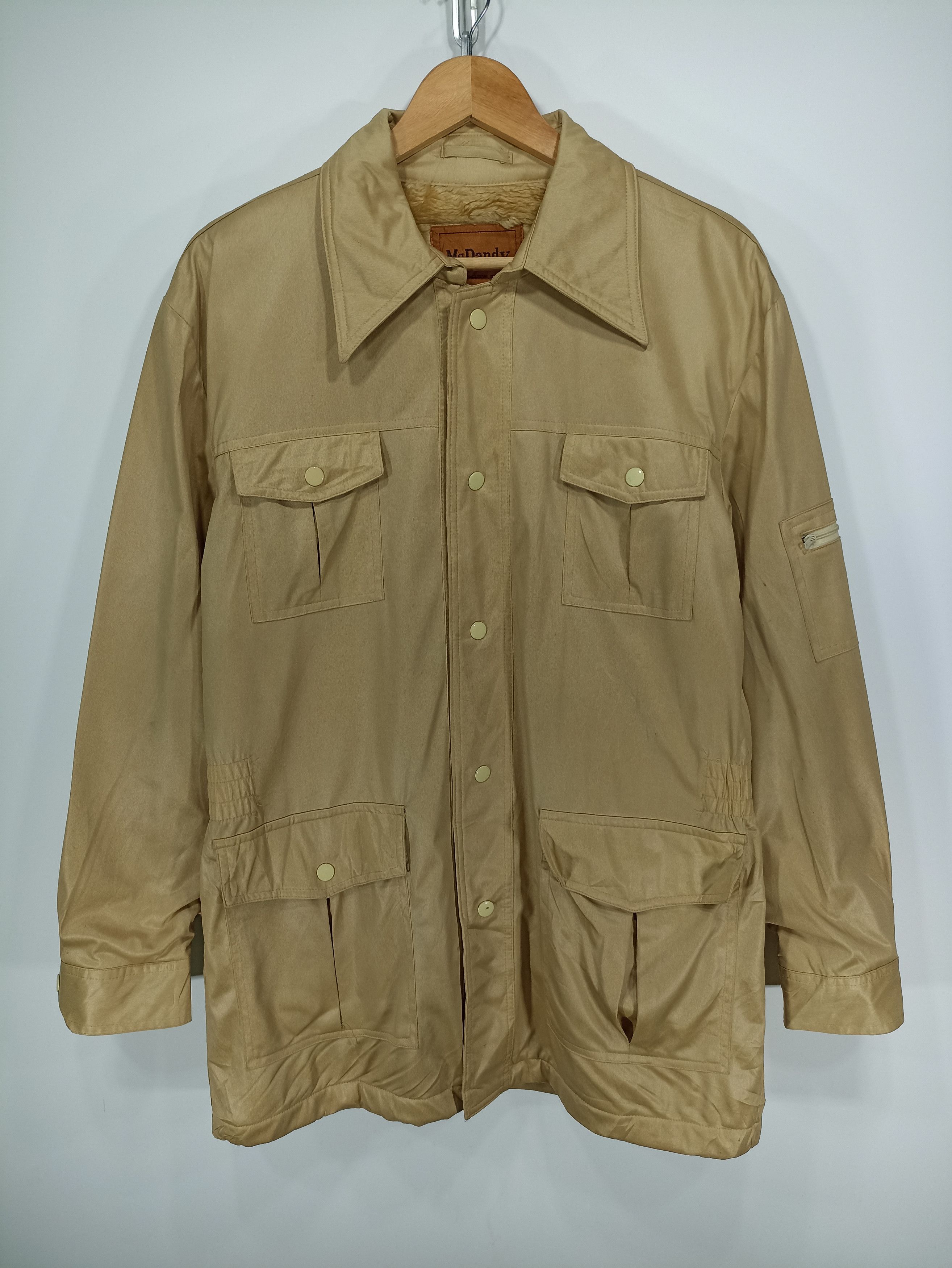 Japanese Brand × Vintage × Winter Session Vintage Mc Dandy Lined Fleece ...