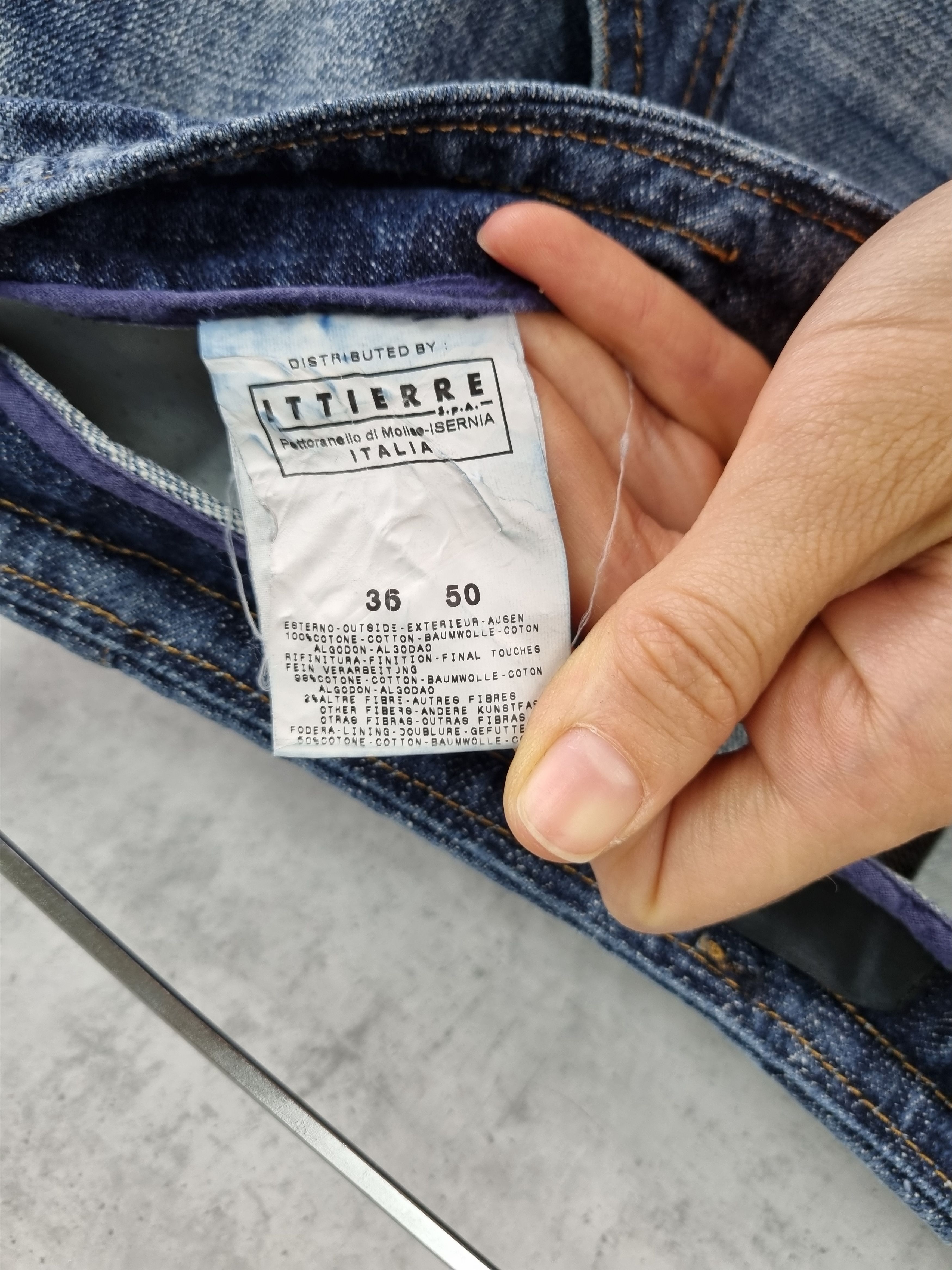 Just Cavalli × Roberto Cavalli Ripped Cavalli Destroyed Art Painter relaxed fit Jeans Size US 33 - 11 Thumbnail