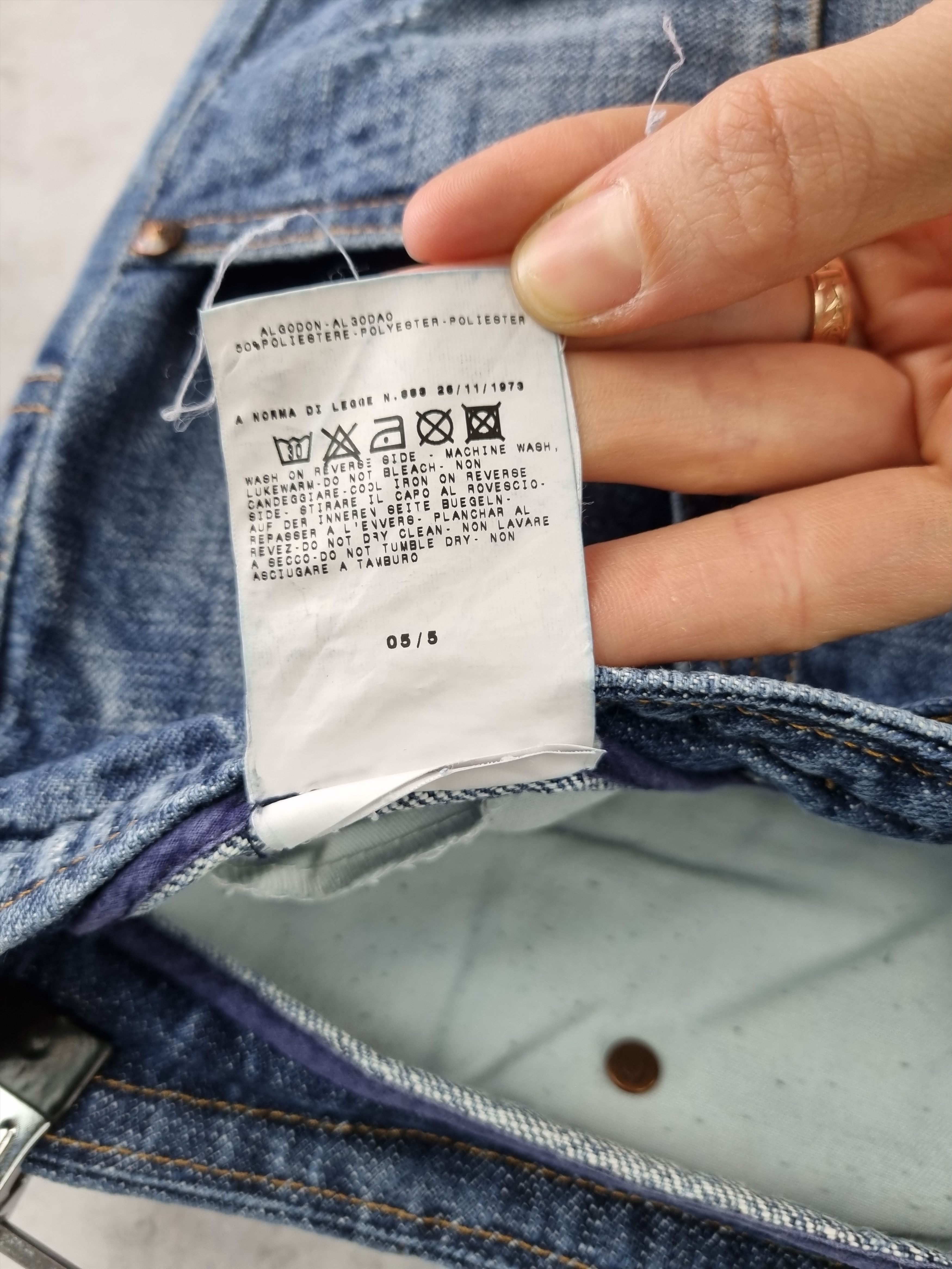 Just Cavalli × Roberto Cavalli Ripped Cavalli Destroyed Art Painter relaxed fit Jeans Size US 33 - 10 Thumbnail
