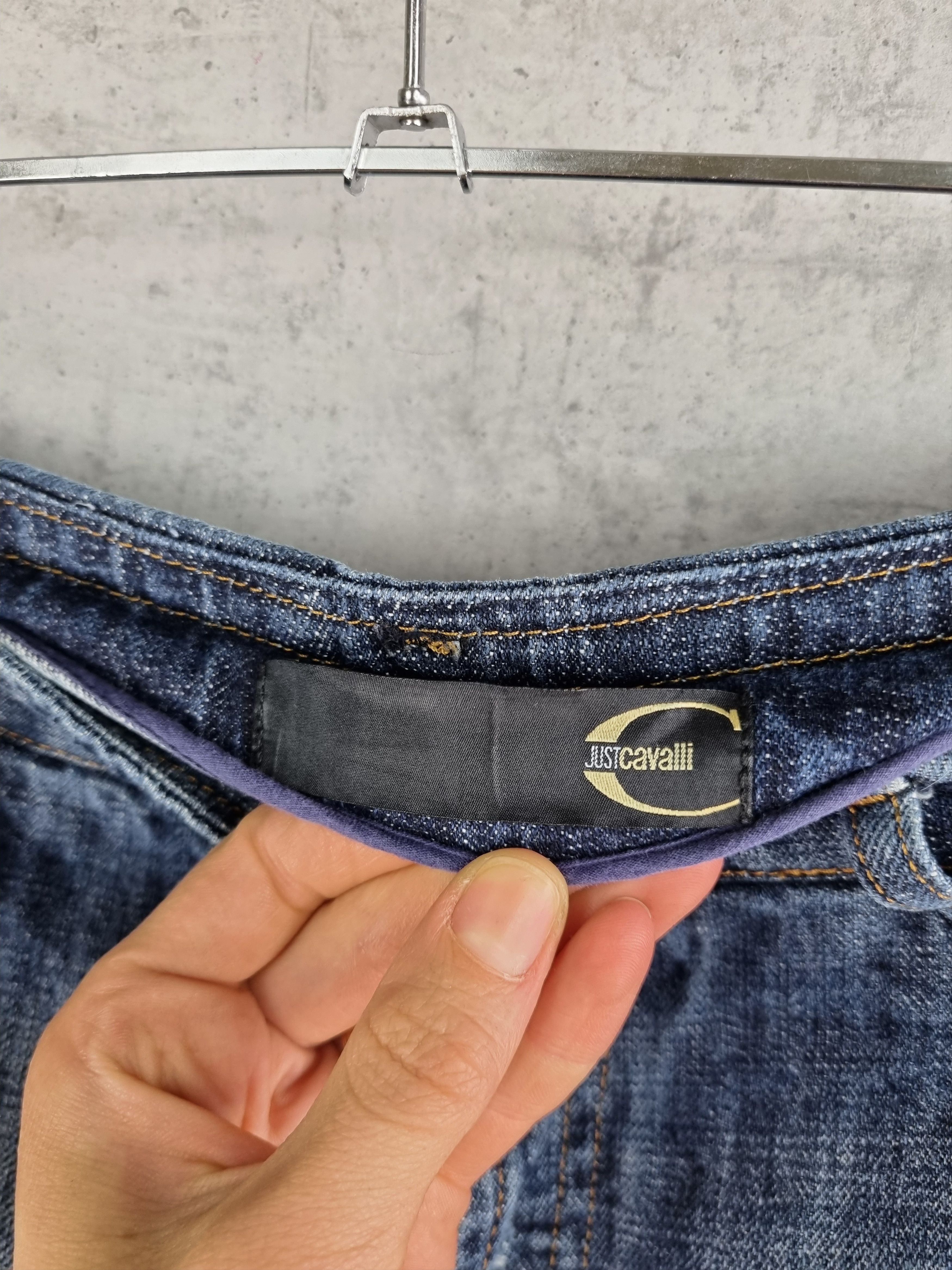 Just Cavalli × Roberto Cavalli Ripped Cavalli Destroyed Art Painter relaxed fit Jeans Size US 33 - 13 Thumbnail