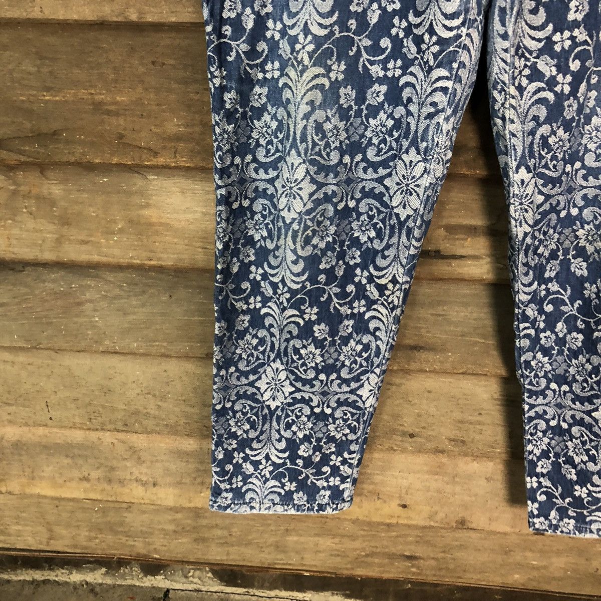 Japanese Brand Japanese Brand art Blue Casual Pants #4520 Size US 28 / EU 44 - 6 Thumbnail