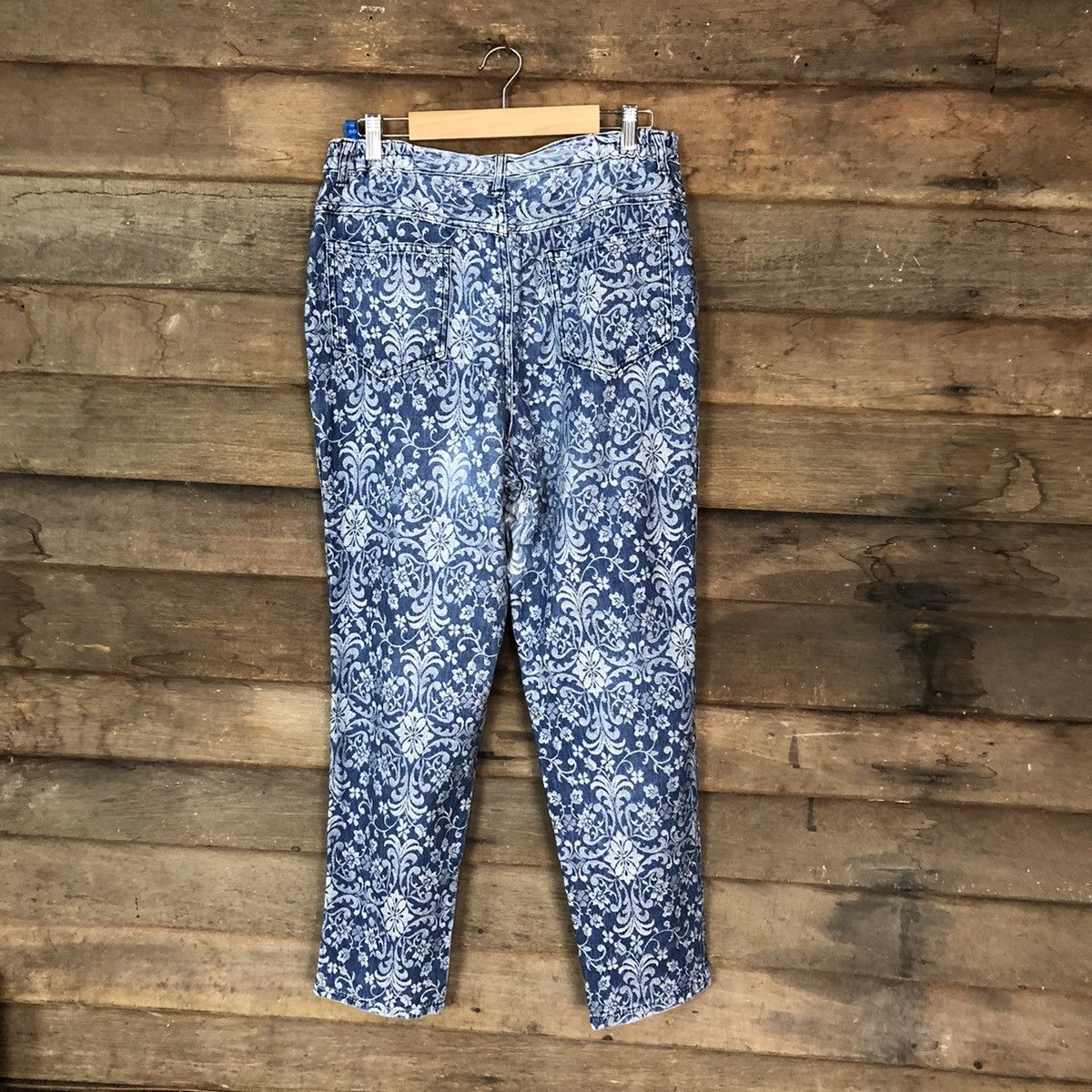 Japanese Brand Japanese Brand art Blue Casual Pants #4520 Size US 28 / EU 44 - 9 Thumbnail