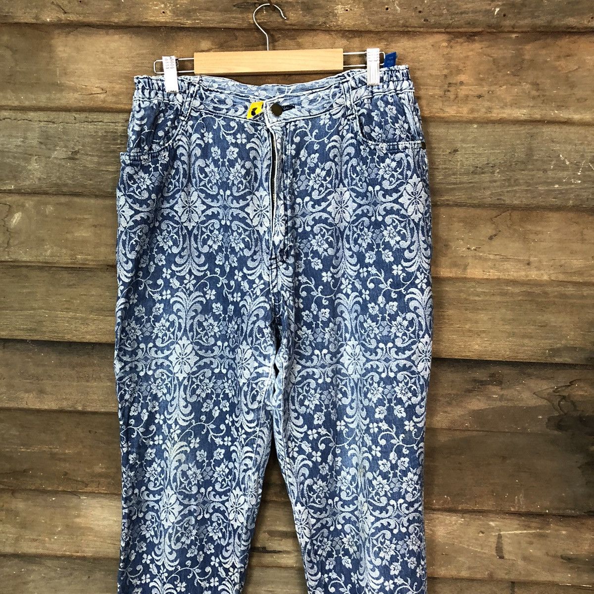 Japanese Brand Japanese Brand art Blue Casual Pants #4520 Size US 28 / EU 44 - 2 Thumbnail