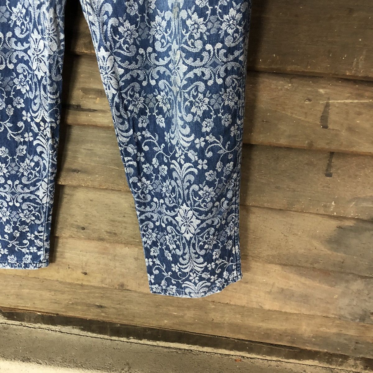 Japanese Brand Japanese Brand art Blue Casual Pants #4520 Size US 28 / EU 44 - 7 Thumbnail
