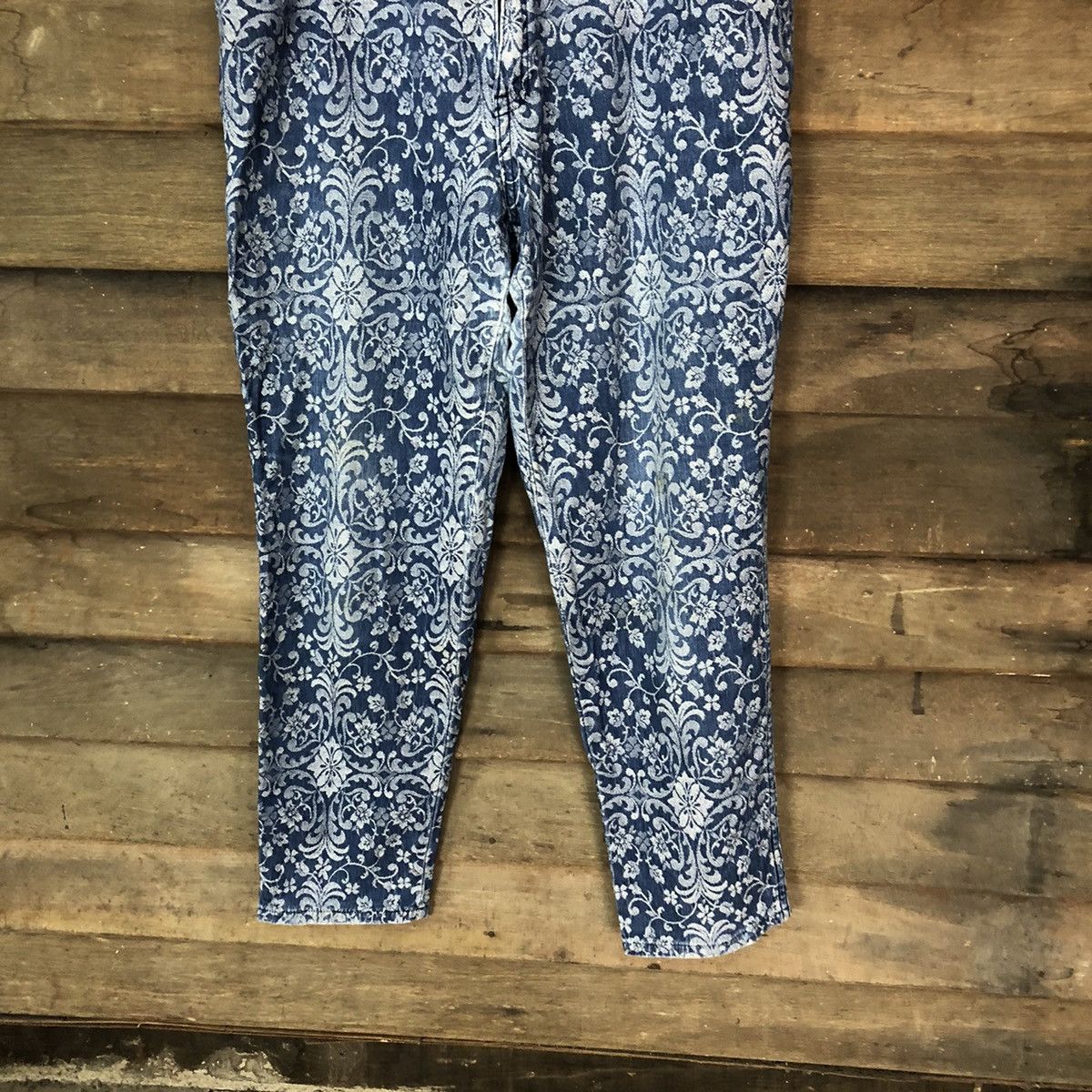Japanese Brand Japanese Brand art Blue Casual Pants #4520 Size US 28 / EU 44 - 3 Thumbnail