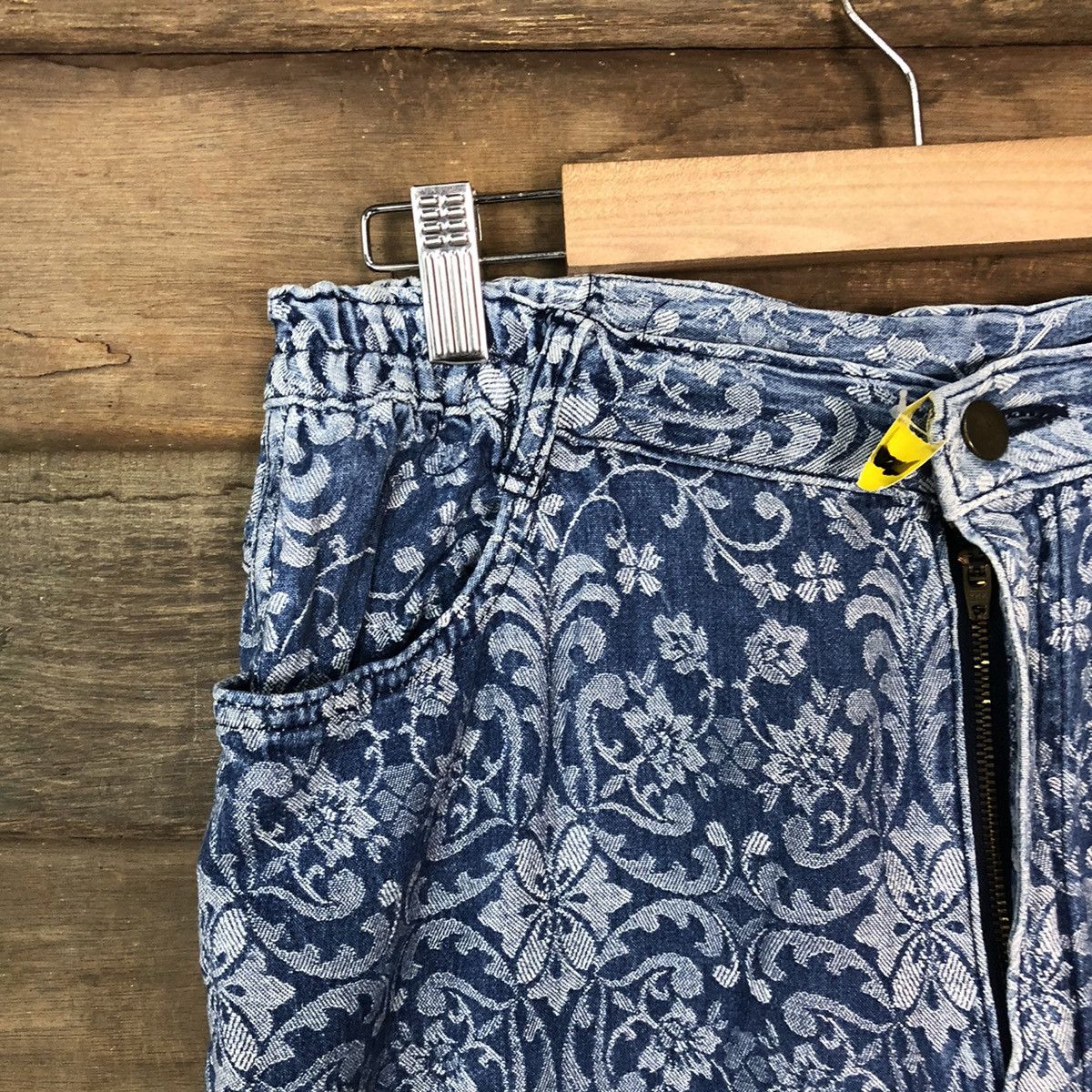 Japanese Brand Japanese Brand art Blue Casual Pants #4520 Size US 28 / EU 44 - 4 Thumbnail
