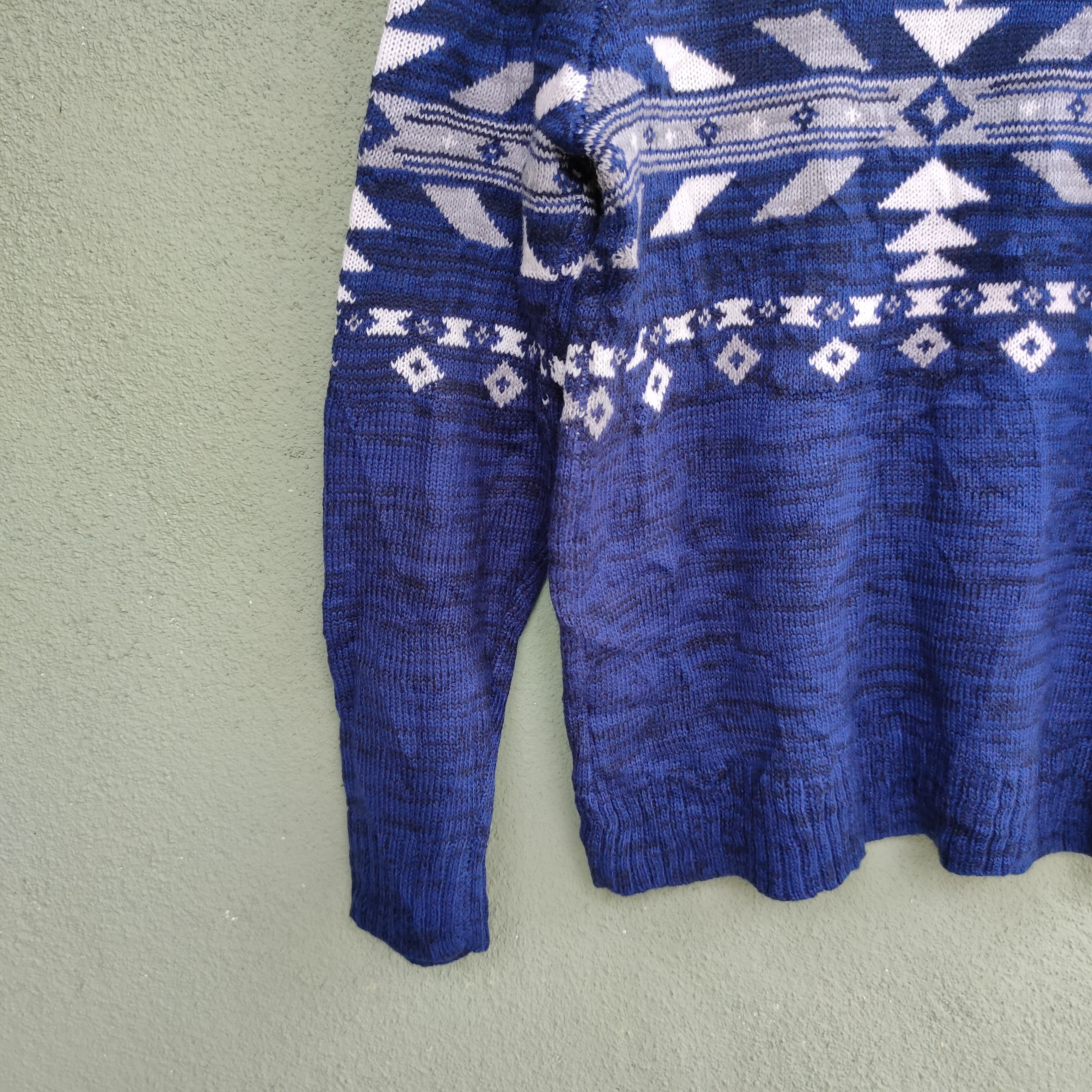 Aran Isles Knitwear Vintage BENO EXCLUSIVE LABEL Navajo Knitwear Sweater Jumper Size US S / EU 44-46 / 1 - 10 Thumbnail