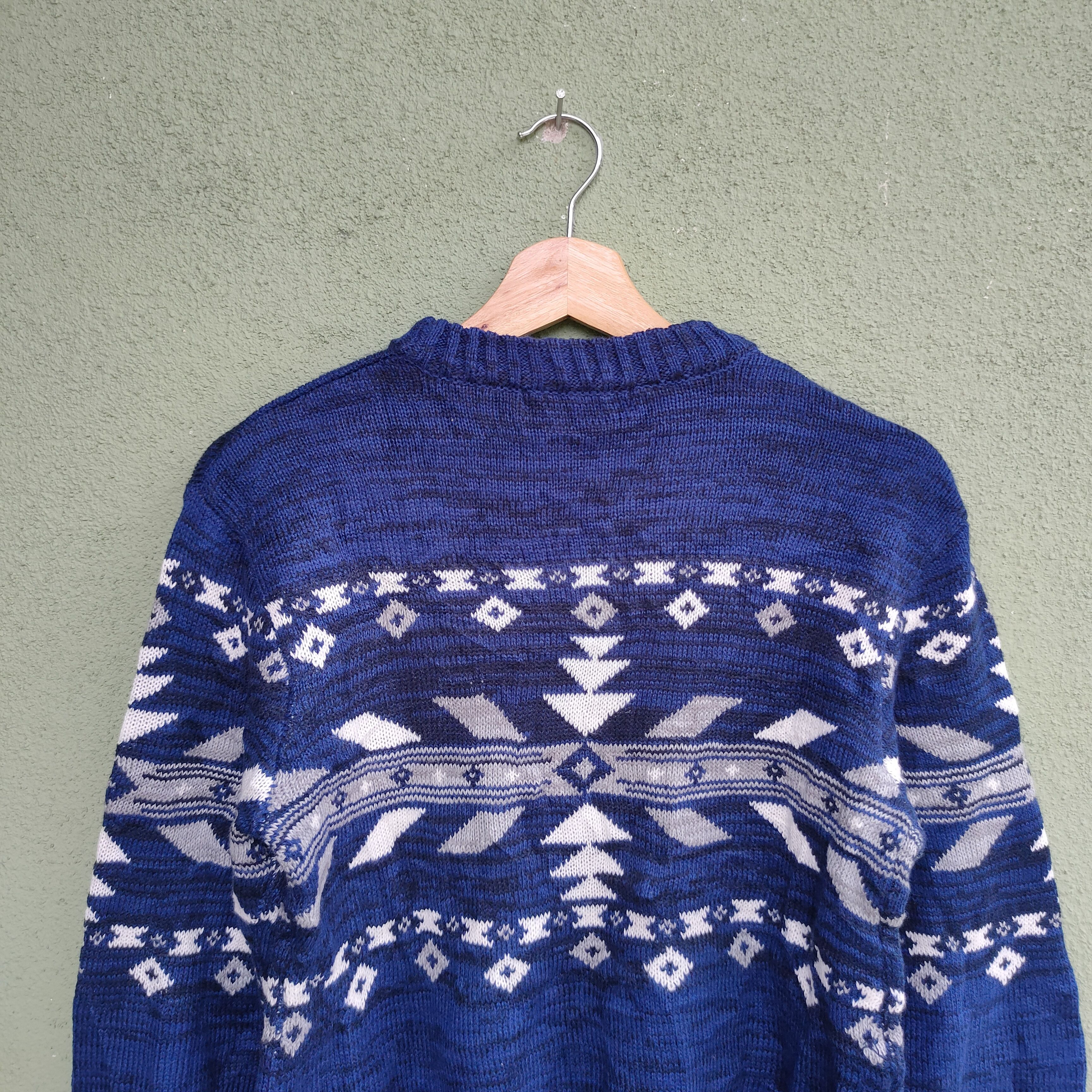 Aran Isles Knitwear Vintage BENO EXCLUSIVE LABEL Navajo Knitwear Sweater Jumper Size US S / EU 44-46 / 1 - 11 Thumbnail