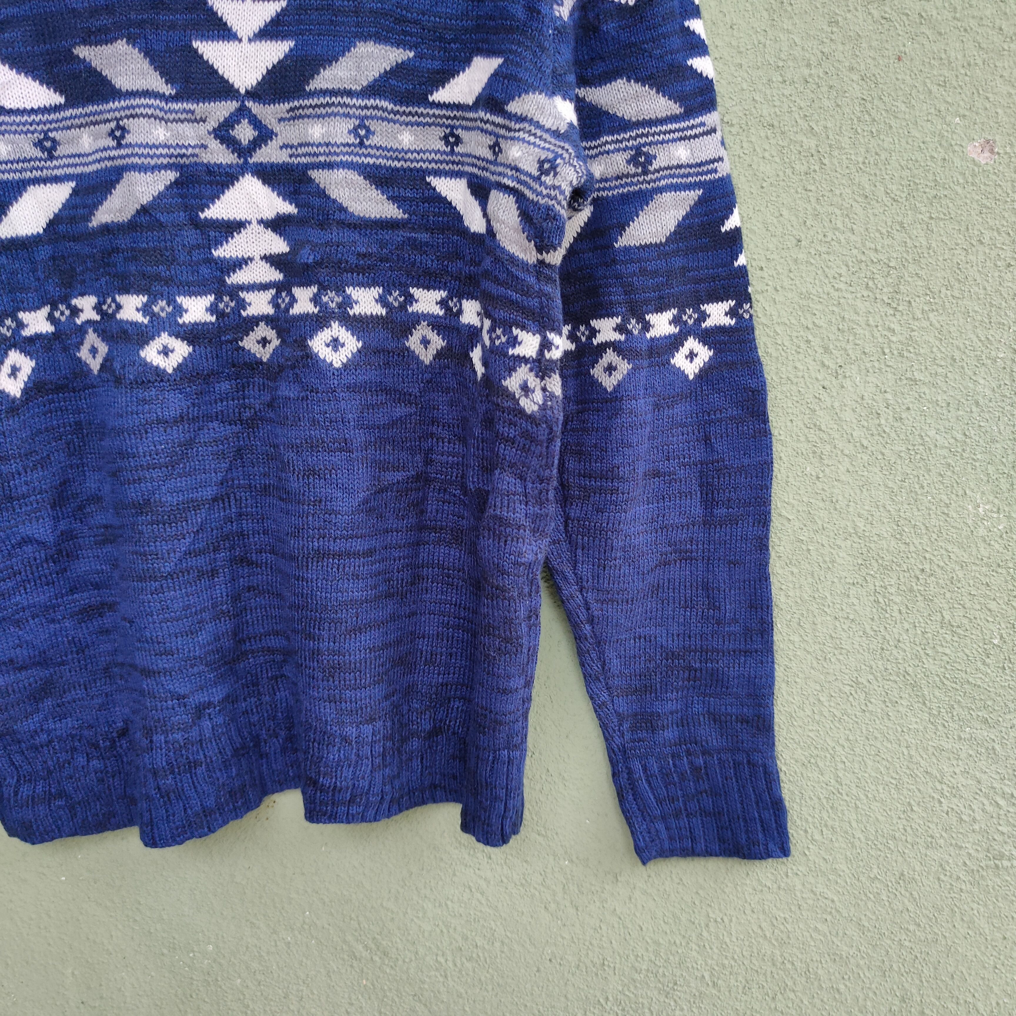 Aran Isles Knitwear Vintage BENO EXCLUSIVE LABEL Navajo Knitwear Sweater Jumper Size US S / EU 44-46 / 1 - 9 Thumbnail