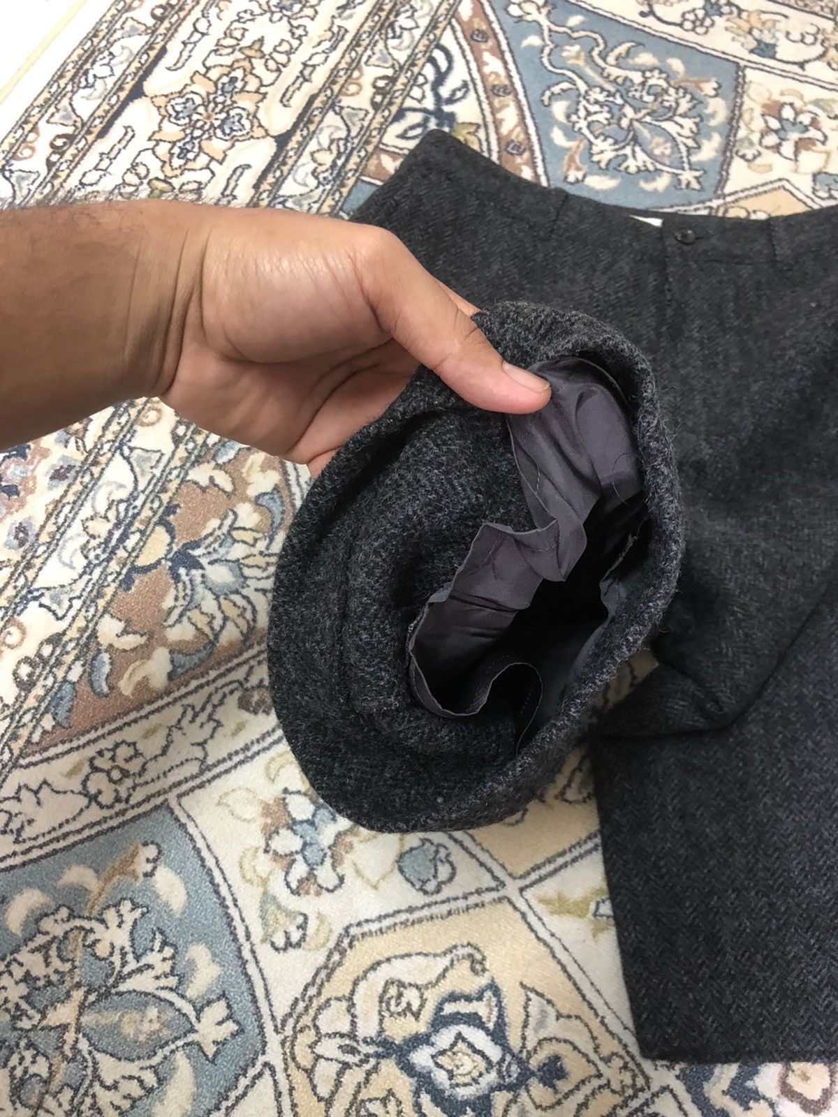 Mademoiselle Non Non Vintage Mademoiselle NON NON by Issey Miyake Wool Short Pant Size US 30 / EU 46 - 8 Thumbnail